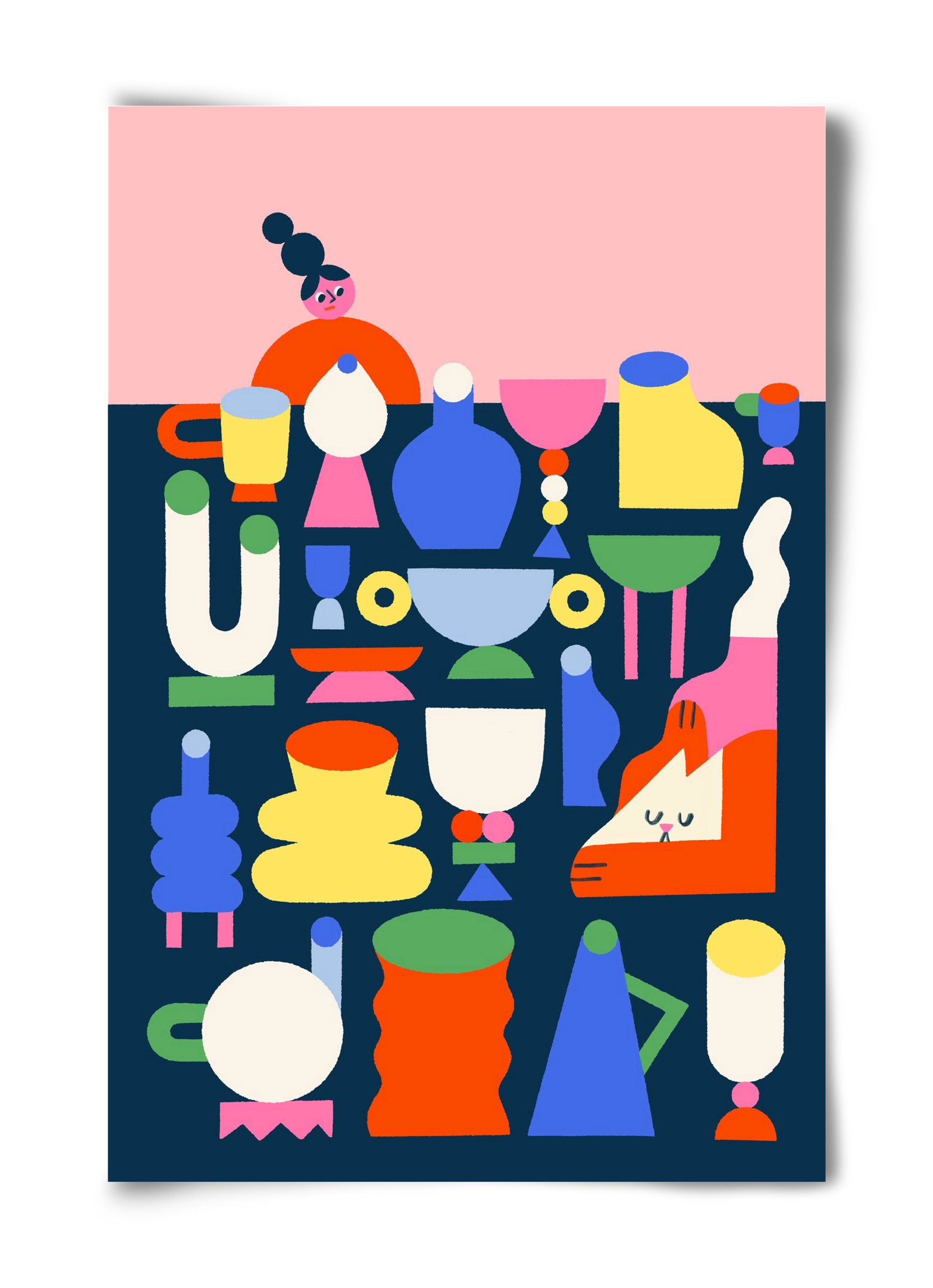 Hide and Seek, 40x60 cm, Keret nélkül