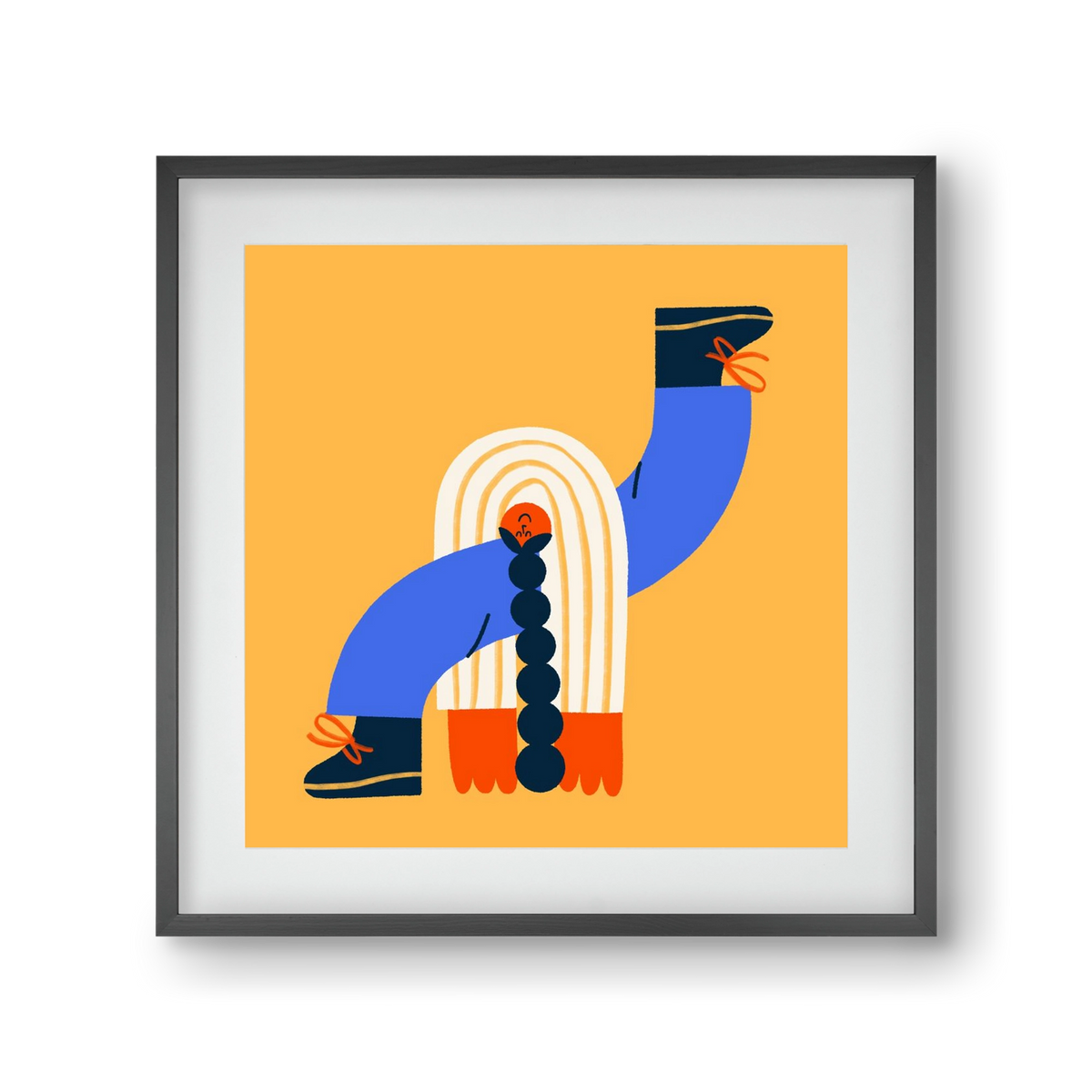 Let the Sunshine in, 30x30 cm (20x20 cm), Fekete keret, paszpartuval