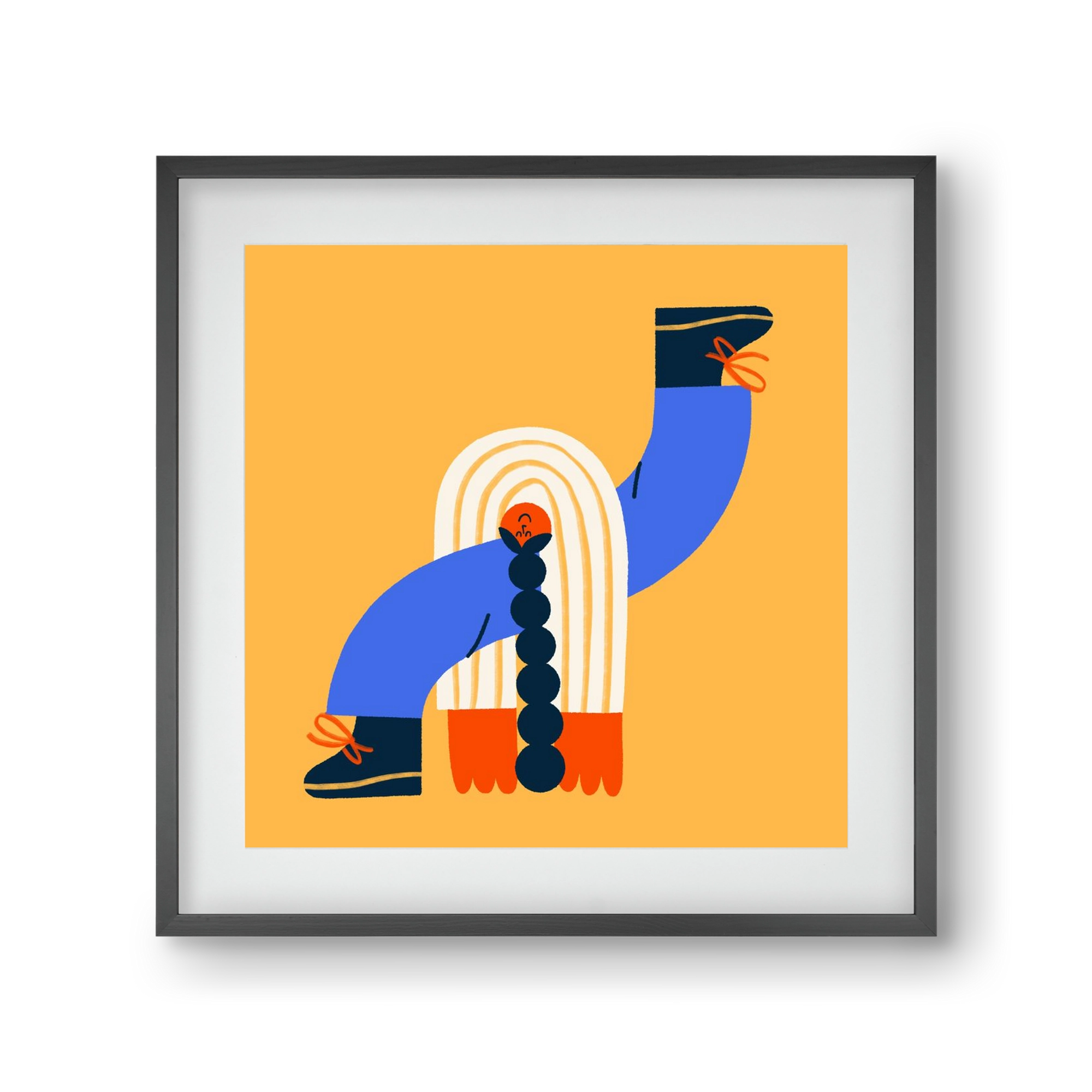 Let the Sunshine in, 30x30 cm (20x20 cm), Fekete keret, paszpartuval