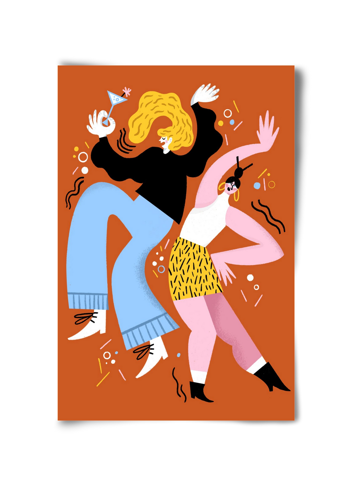 Dance, 30x45 cm, Keret nélkül