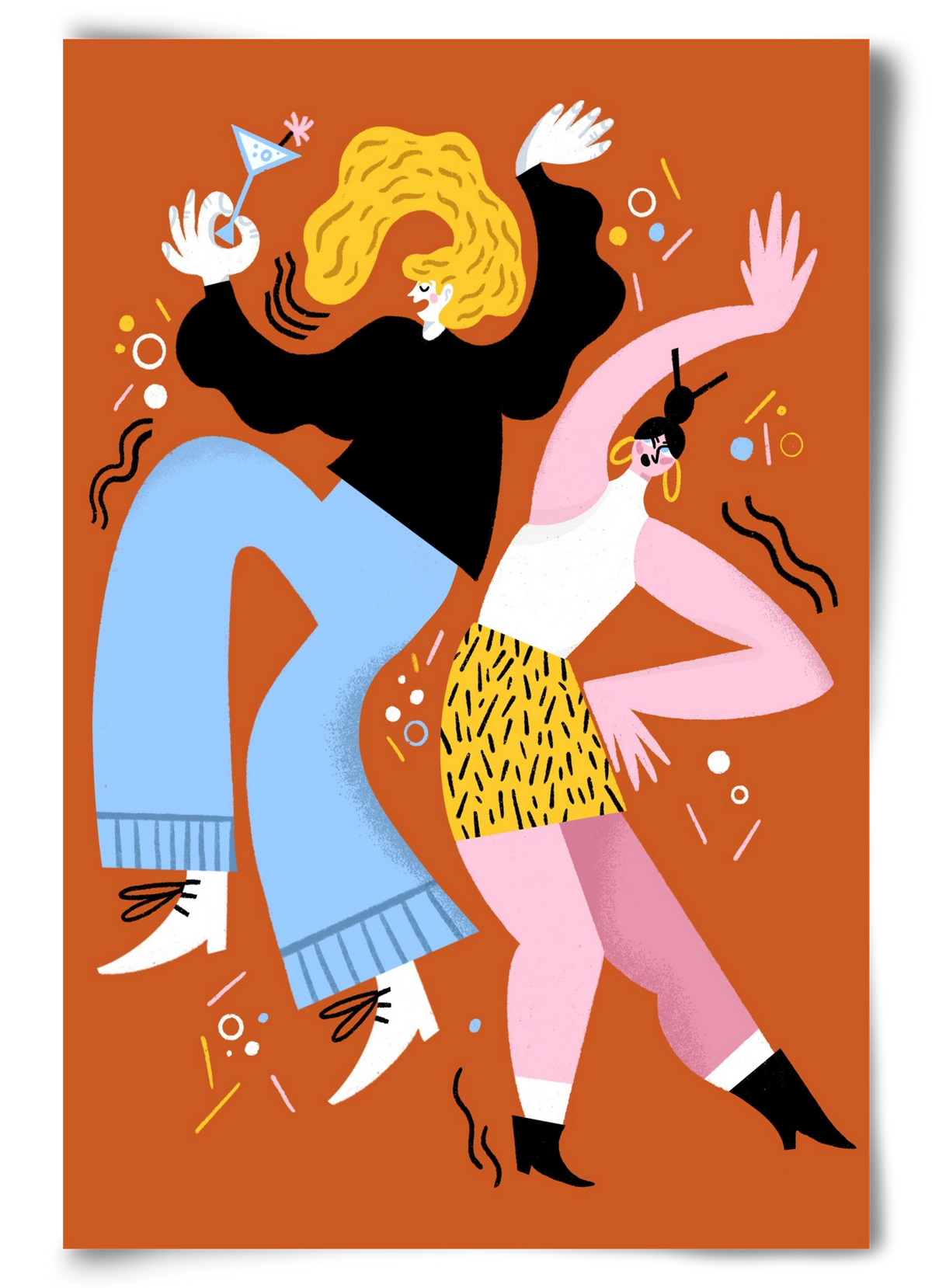 Dance, 60x90 cm, Keret nélkül