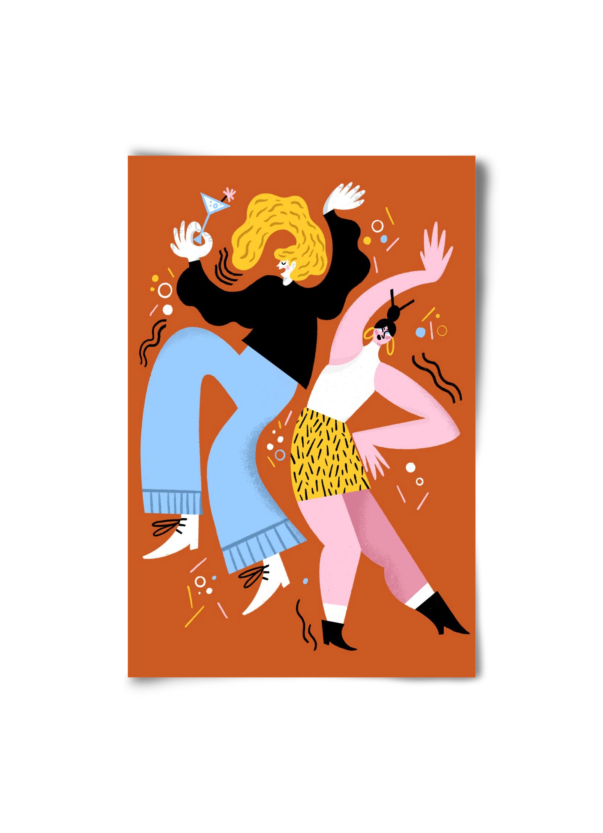 Dance, 20x30 cm, Keret nélkül