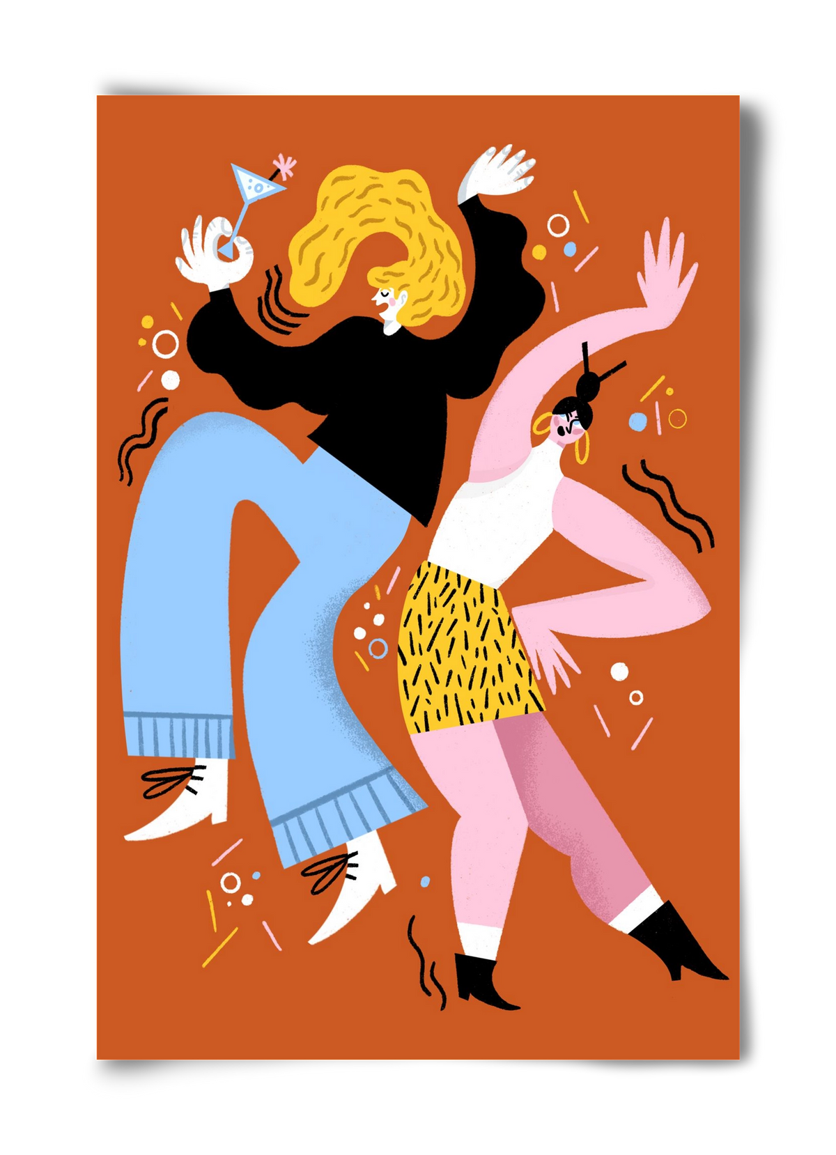 Dance, 40x60 cm, Keret nélkül