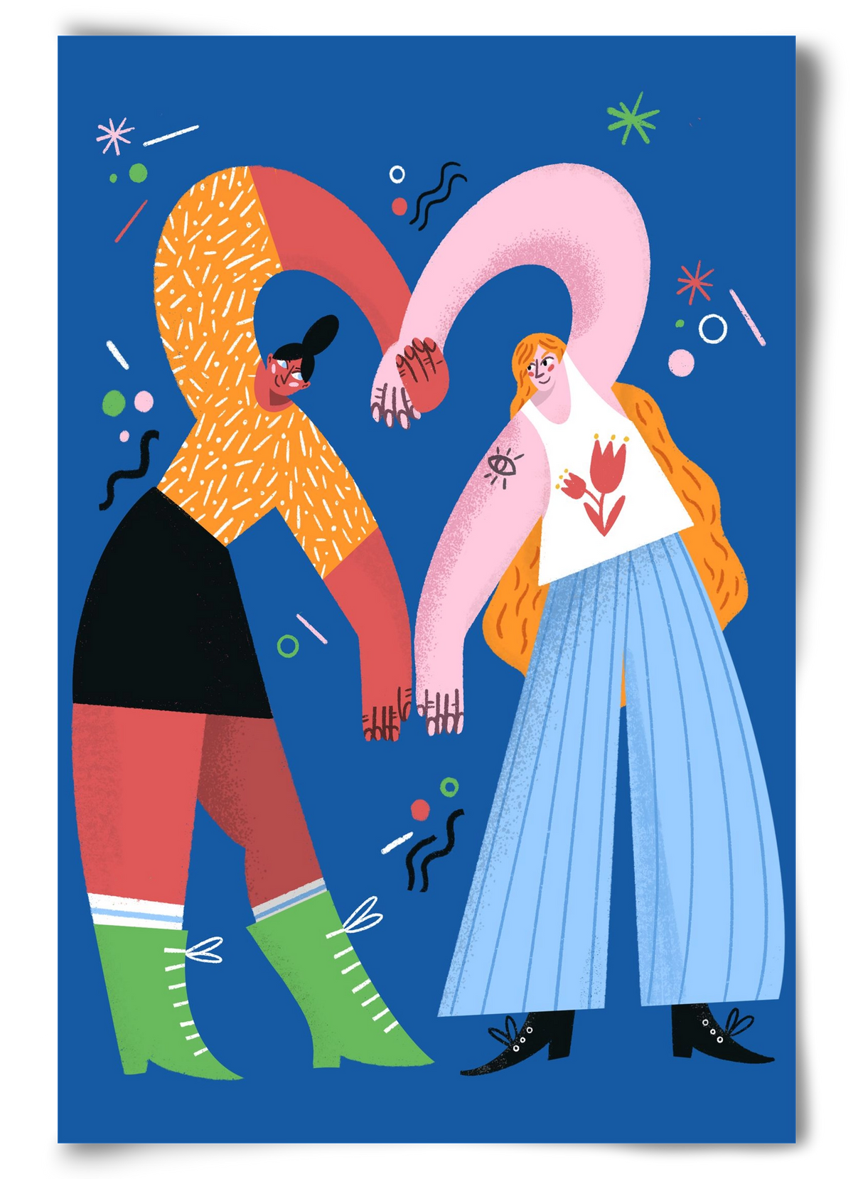 With A Little Help From My Friends, 60x90 cm, Keret nélkül