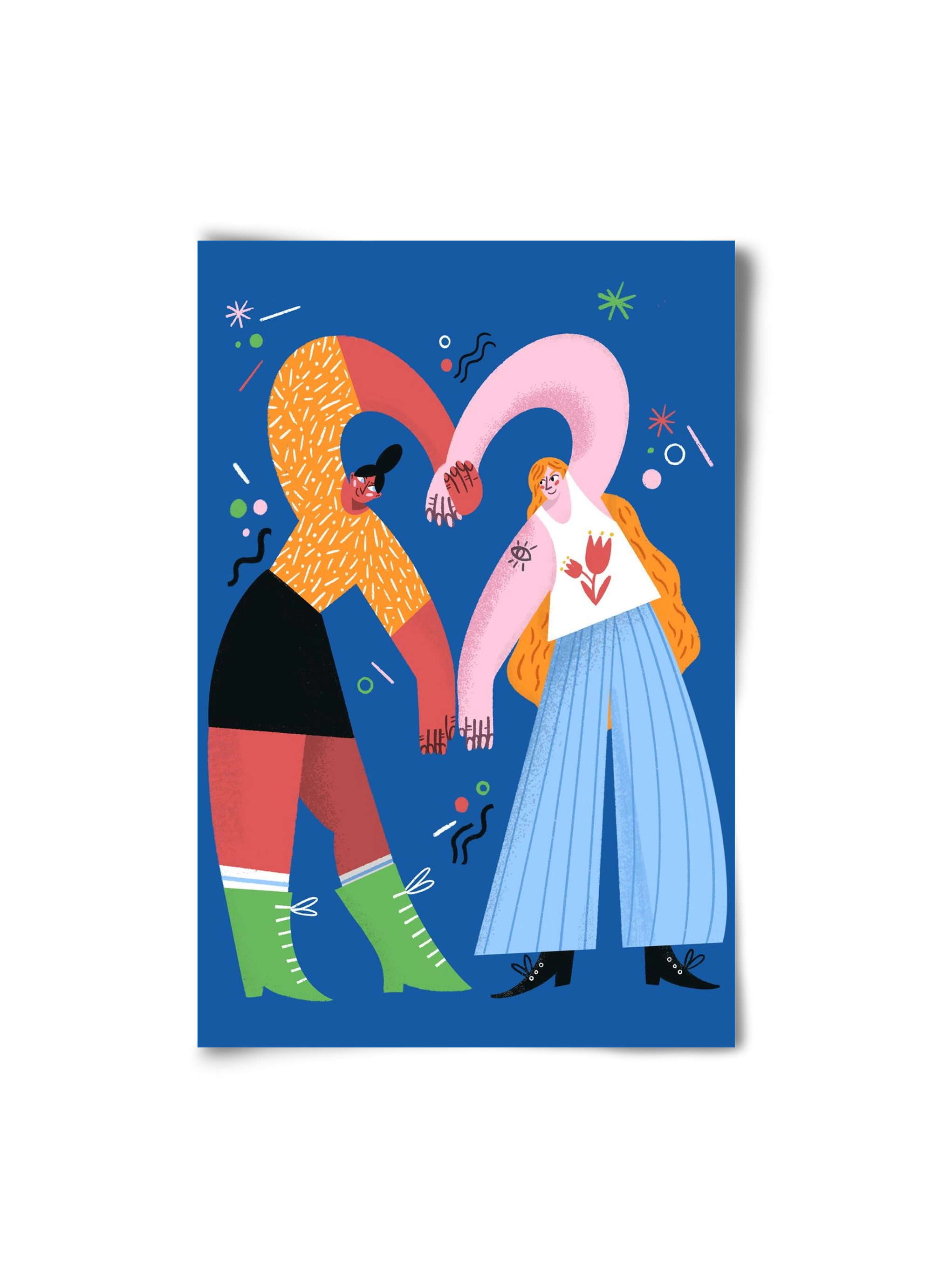 With A Little Help From My Friends, 20x30 cm, Keret nélkül