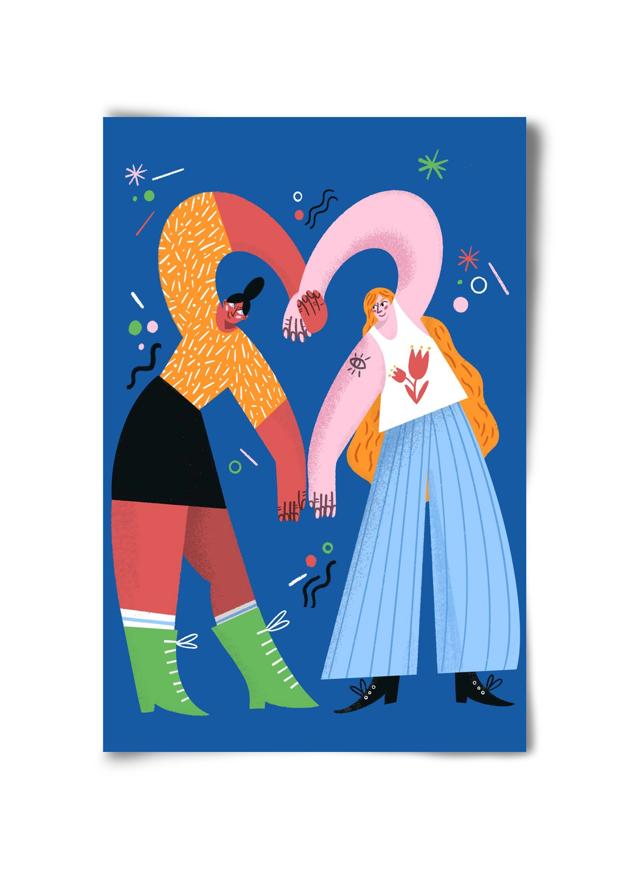 With A Little Help From My Friends, 30x45 cm, Keret nélkül