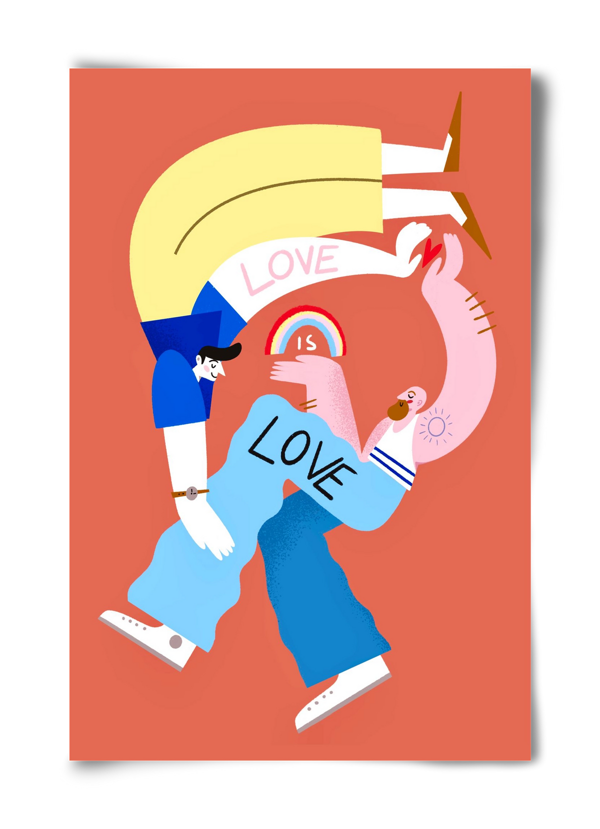 Love is Love, 40x60 cm, Keret nélkül