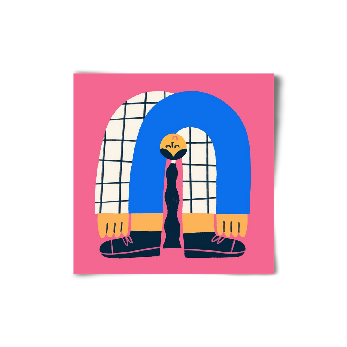 Upside Down, 20x20 cm, Keret nélkül