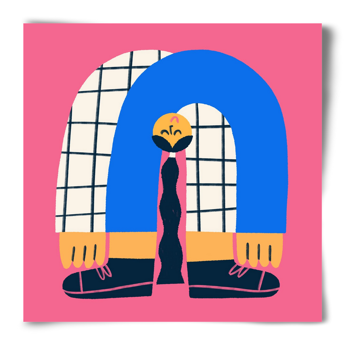 Upside Down, 50x50 cm, Keret nélkül