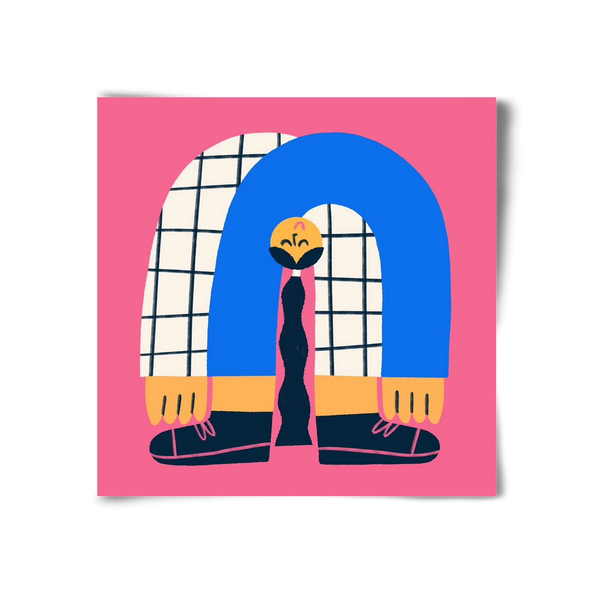 Upside Down, 30x30 cm, Keret nélkül