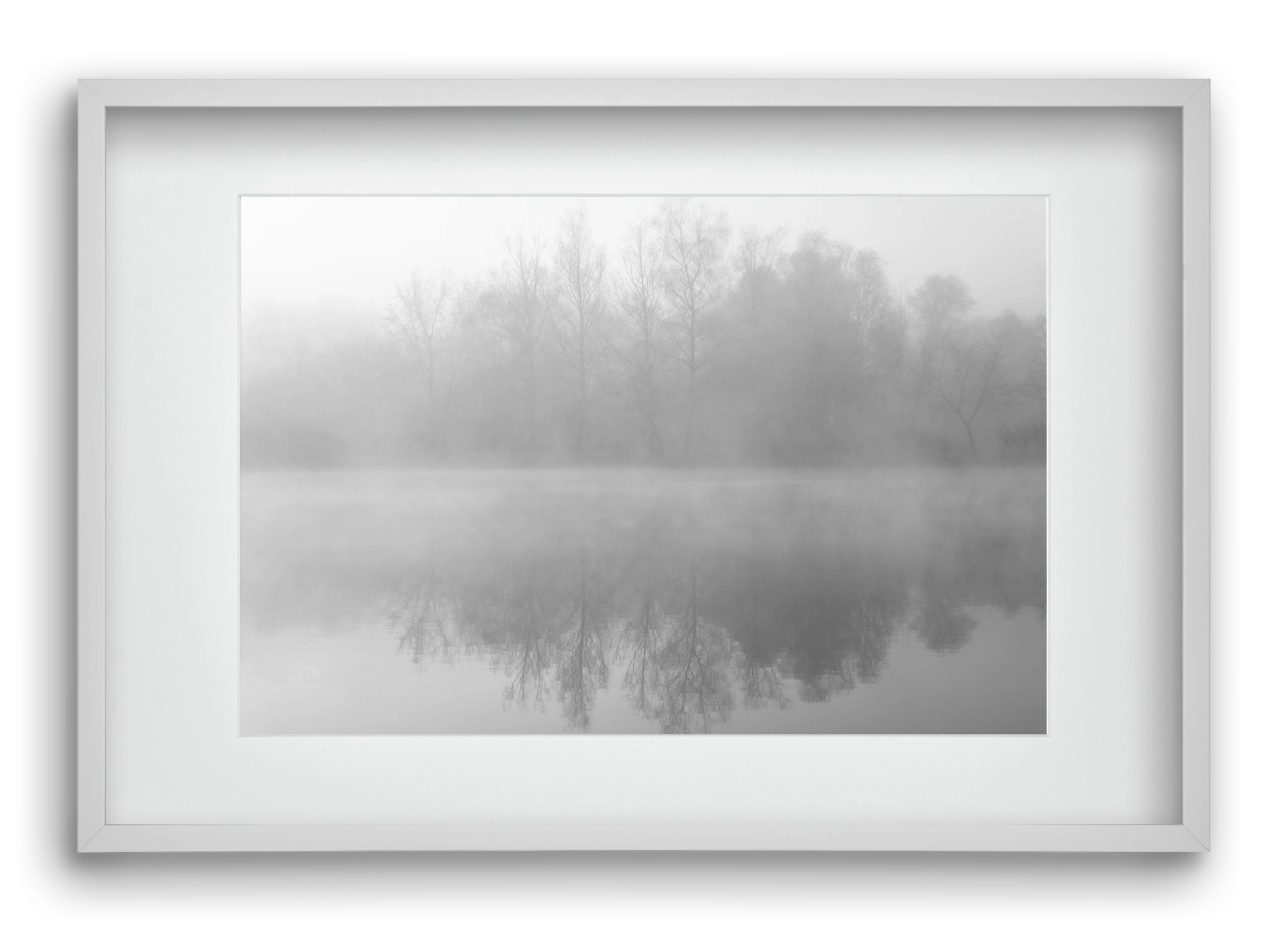 Busy Line, 60x40 cm (45x30 cm), Fehér keret, paszpartuval