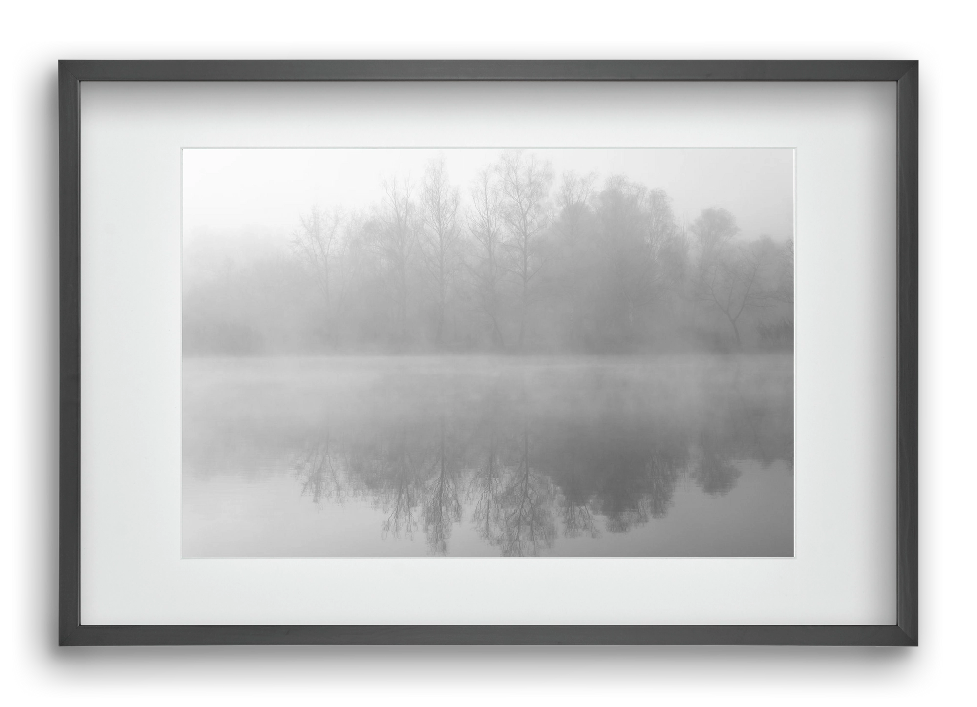 Busy Line, 60x40 cm (45x30 cm), Fekete keret, paszpartuval