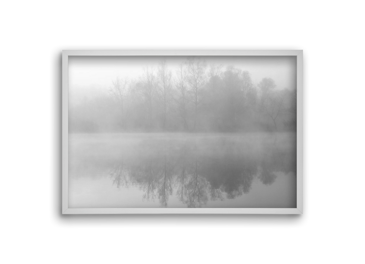 Busy Line, 30x20 cm (30x20 cm), Fehér keret