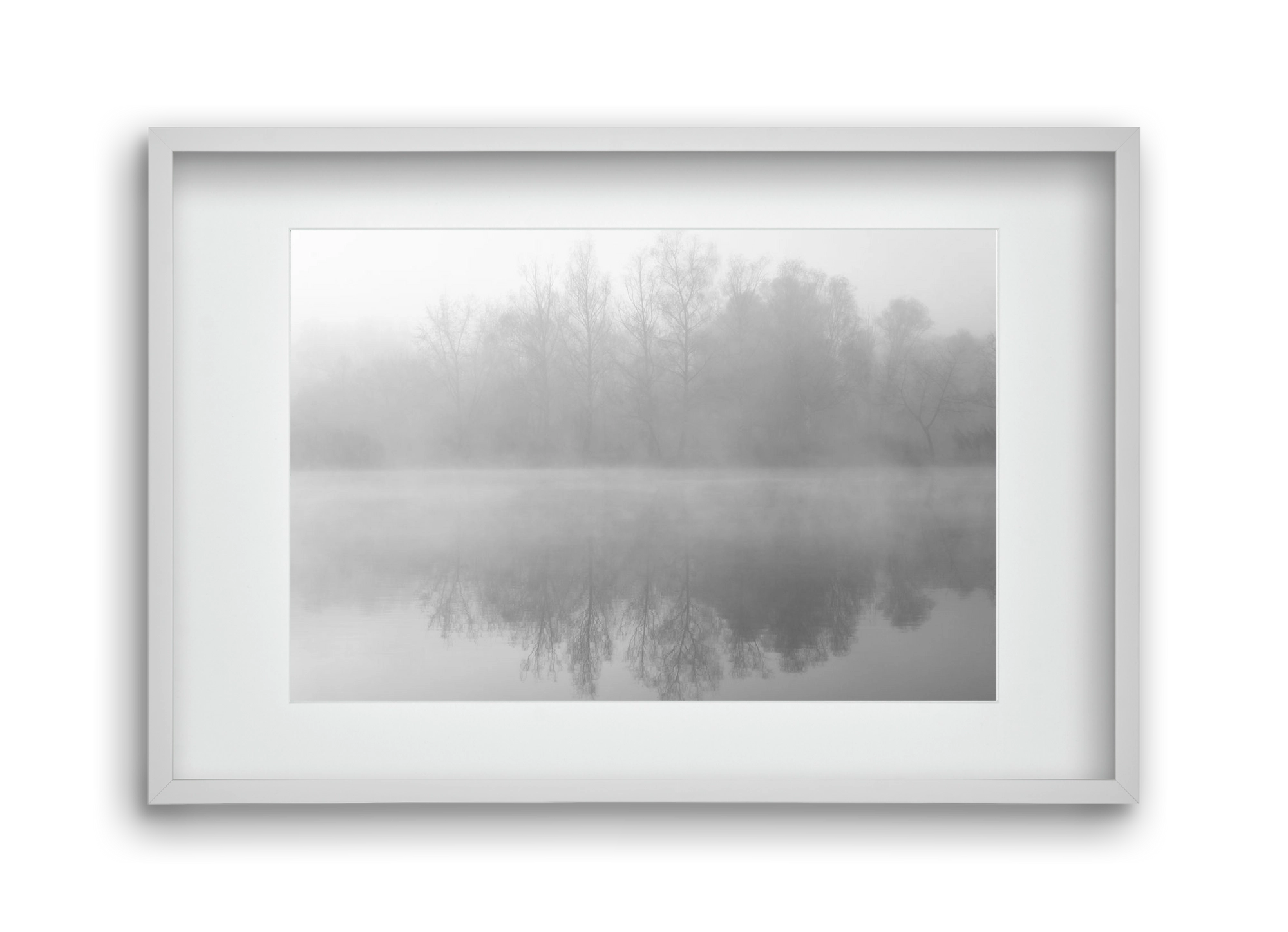 Busy Line, 45x30 cm (30x20 cm), Fehér keret, paszpartuval