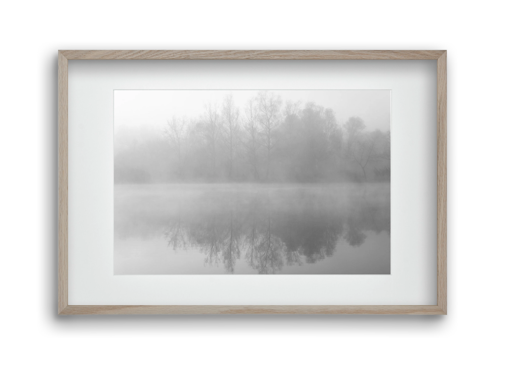 Busy Line, 45x30 cm (30x20 cm), Tölgy keret, paszpartuval