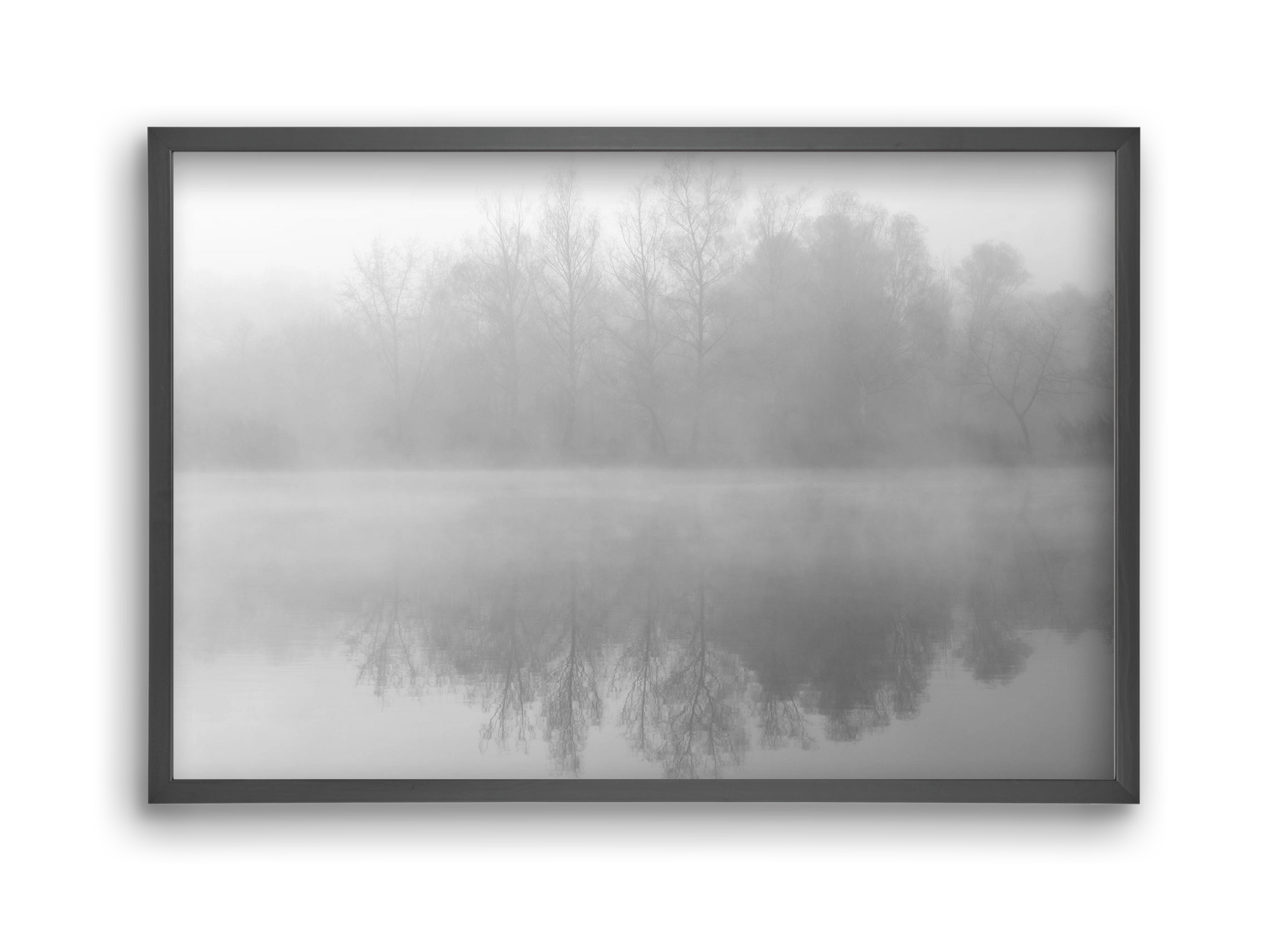 Busy Line, 45x30 cm (45x30 cm), Fekete keret