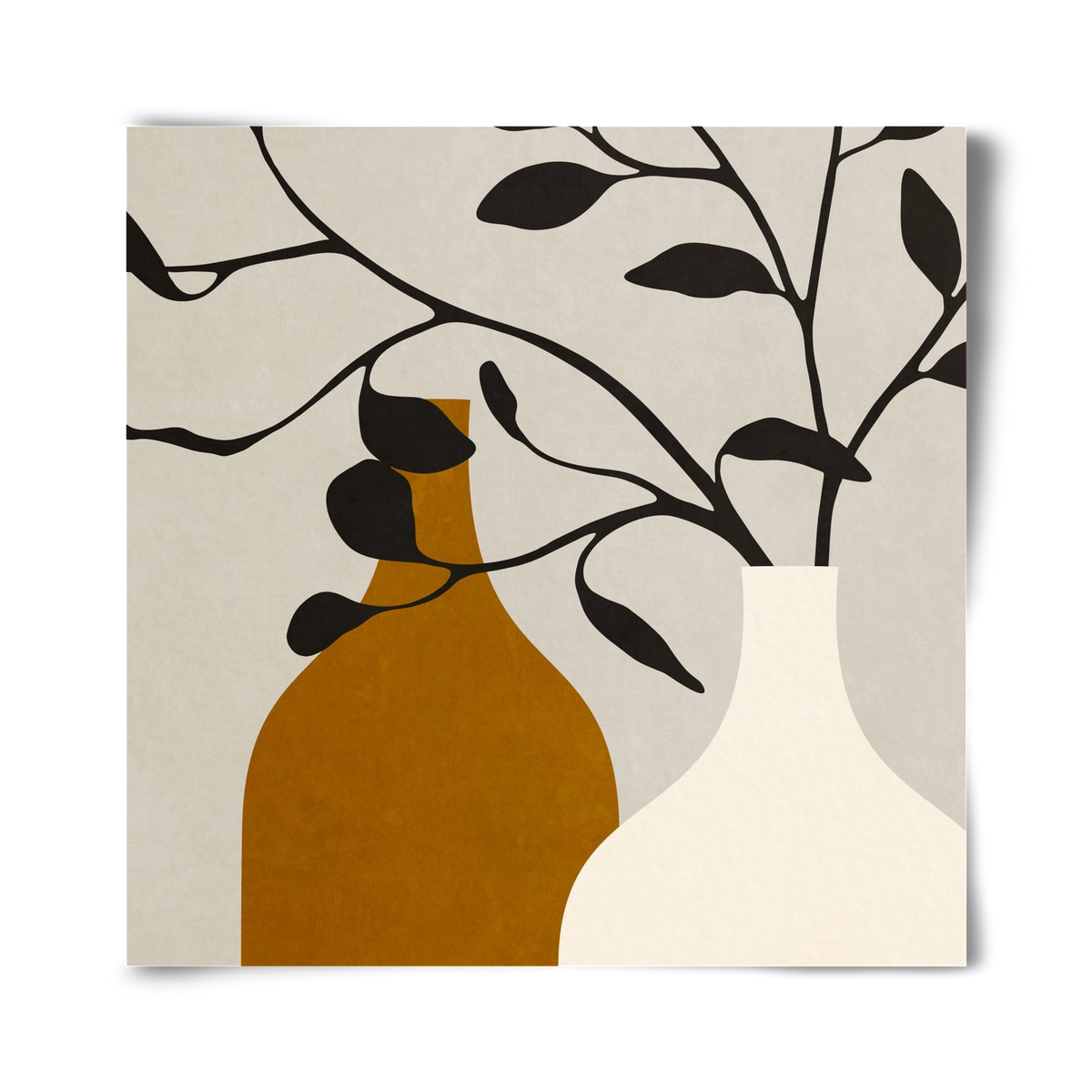 MINIMAL  ART -  VASES 01, 40x40 cm, Keret nélkül