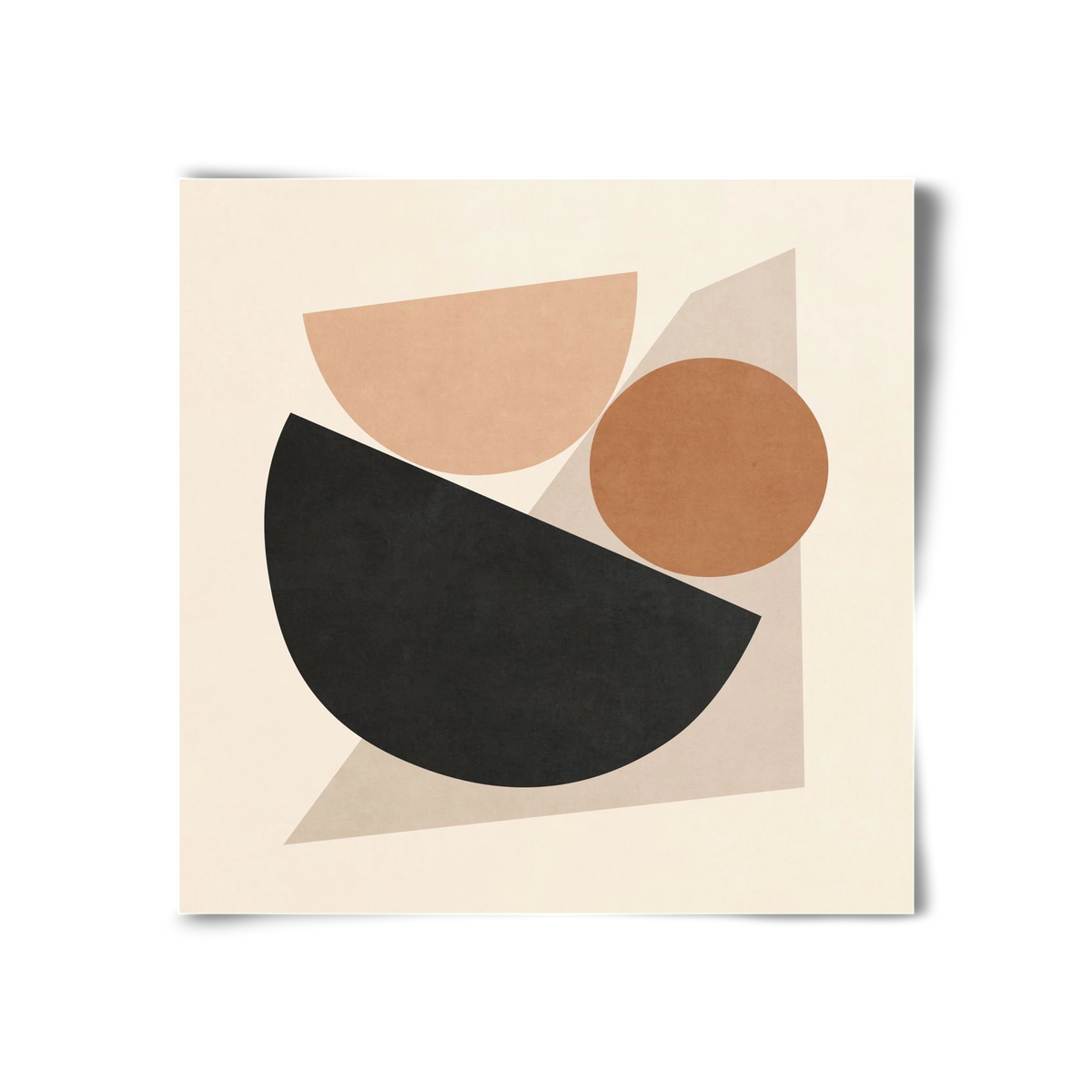 MINIMAL  ART - GEOMETRIC SHAPES 04, 30x30 cm, Keret nélkül