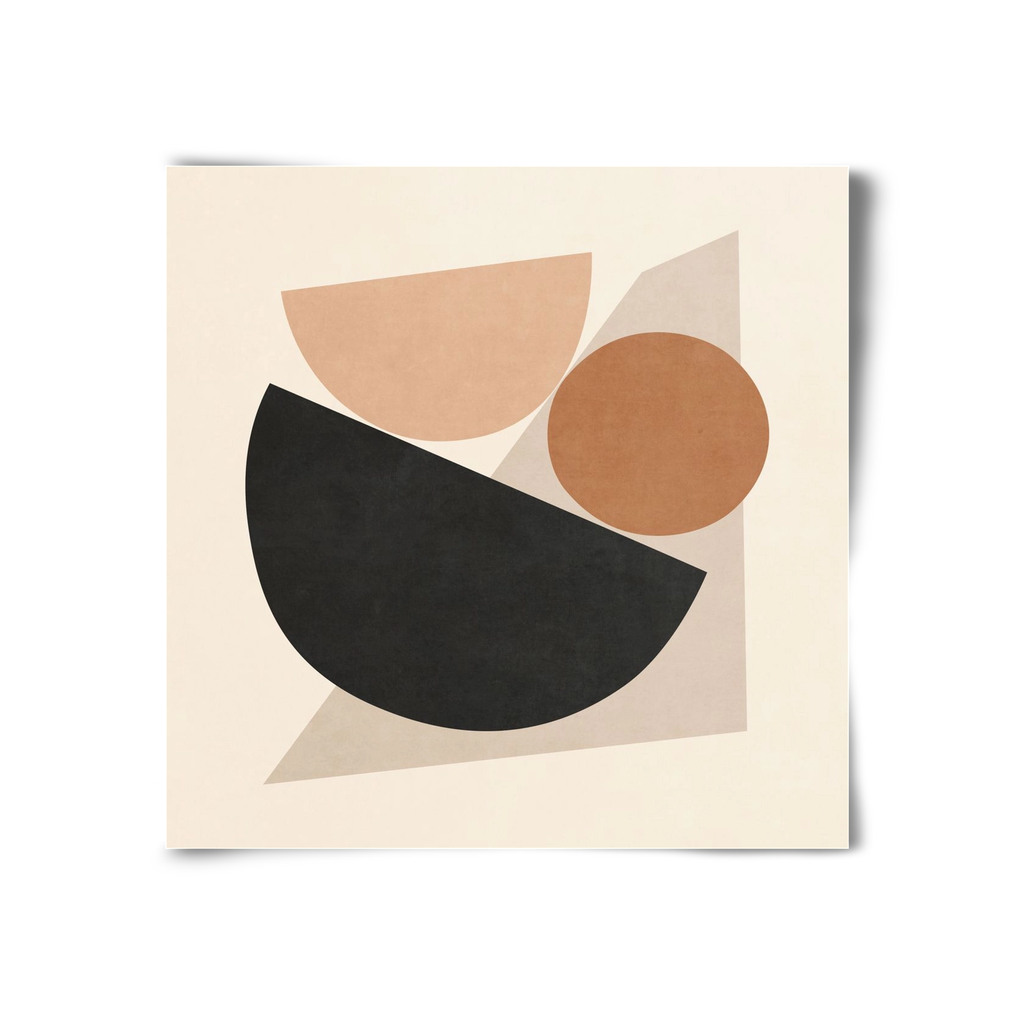 MINIMAL  ART - GEOMETRIC SHAPES 04, 30x30 cm, Keret nélkül