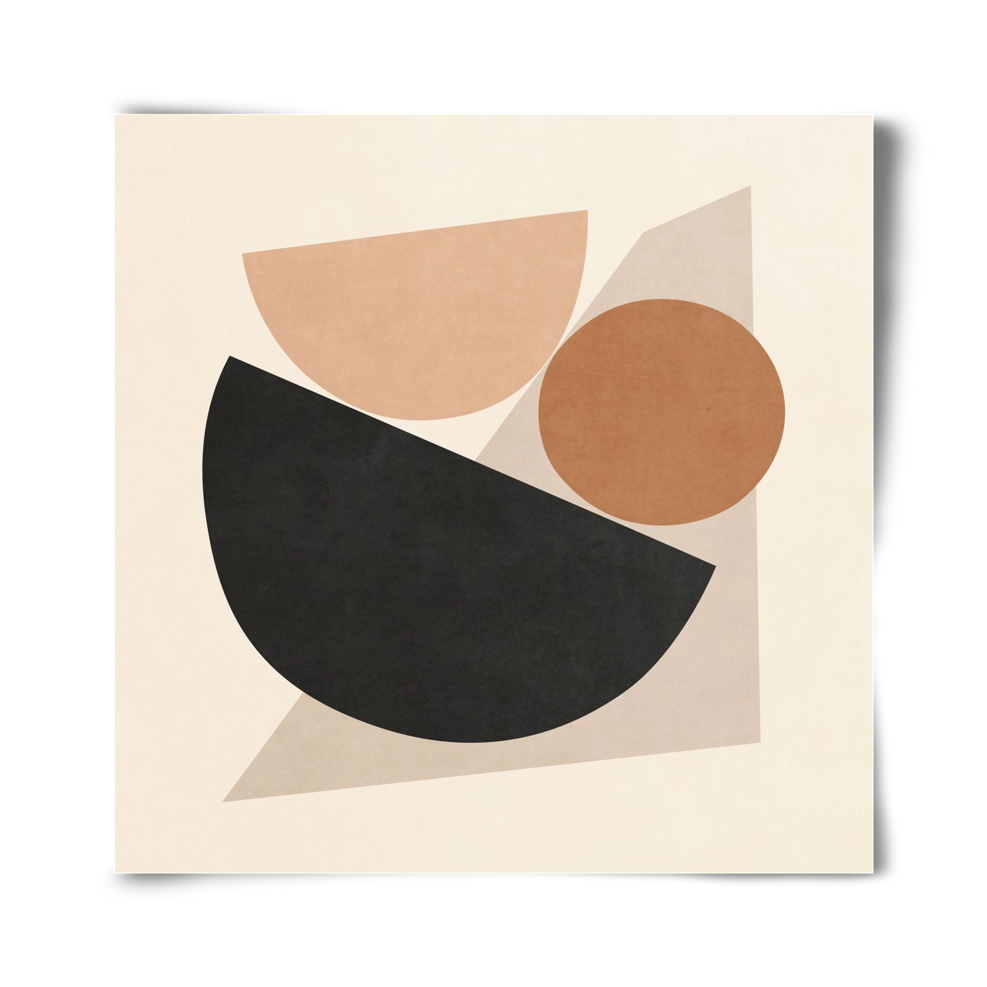 MINIMAL  ART - GEOMETRIC SHAPES 04, 40x40 cm, Keret nélkül