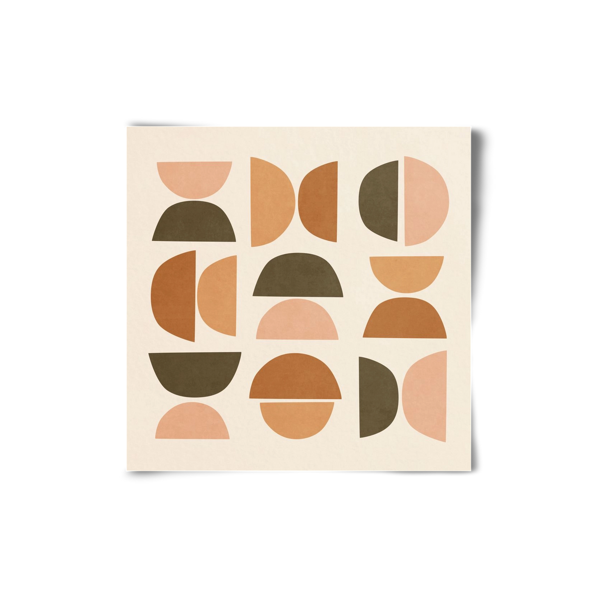 MINIMAL GEOMETIC ART 01, 20x20 cm, Keret nélkül