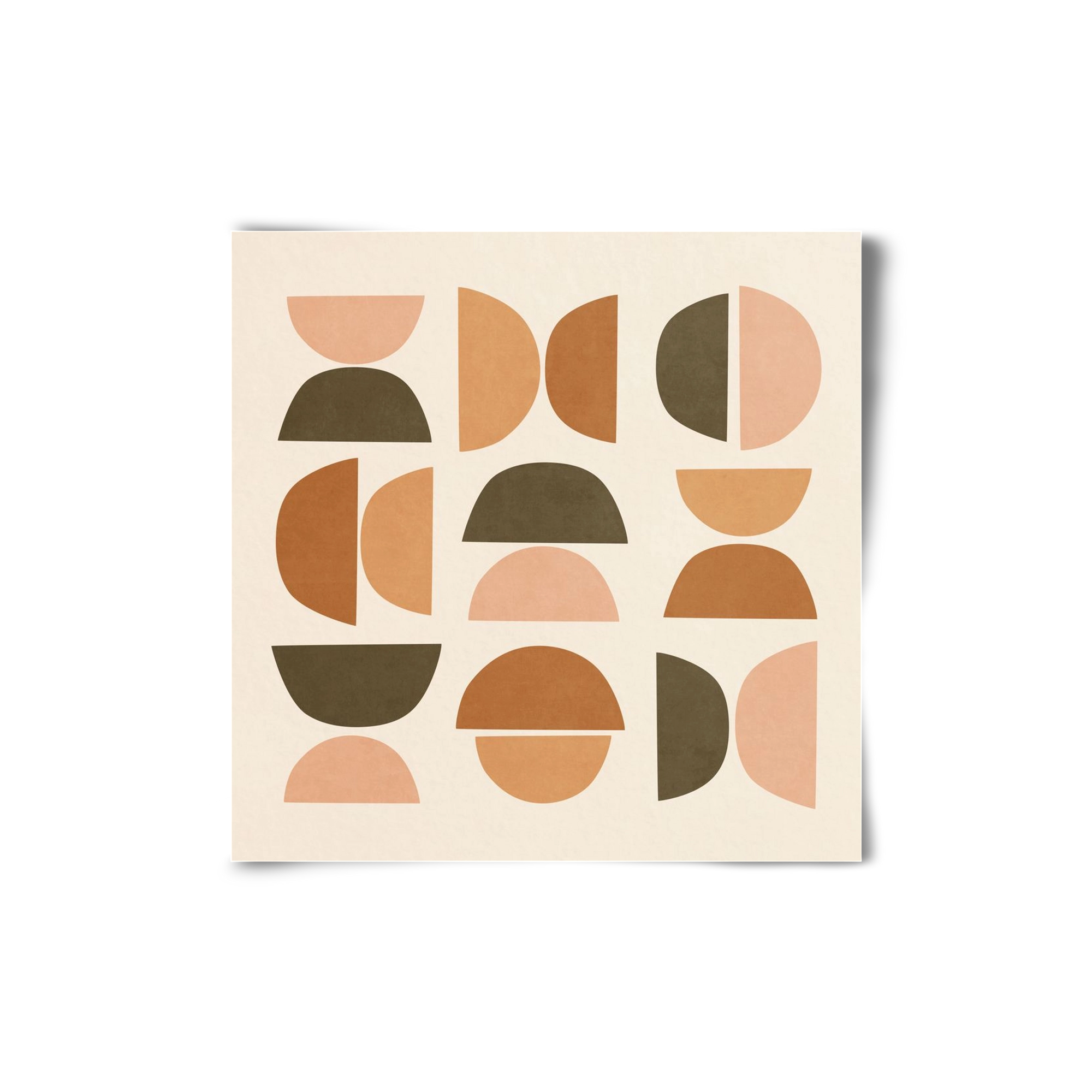 MINIMAL GEOMETIC ART 01, 20x20 cm, Keret nélkül