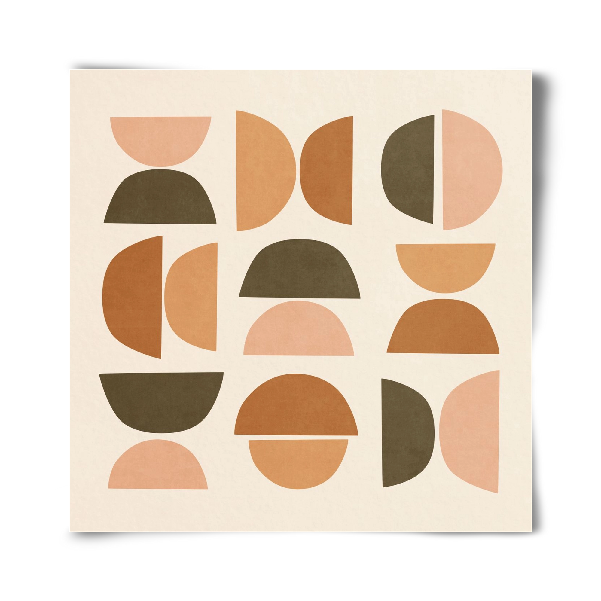 MINIMAL GEOMETIC ART 01, 40x40 cm, Keret nélkül