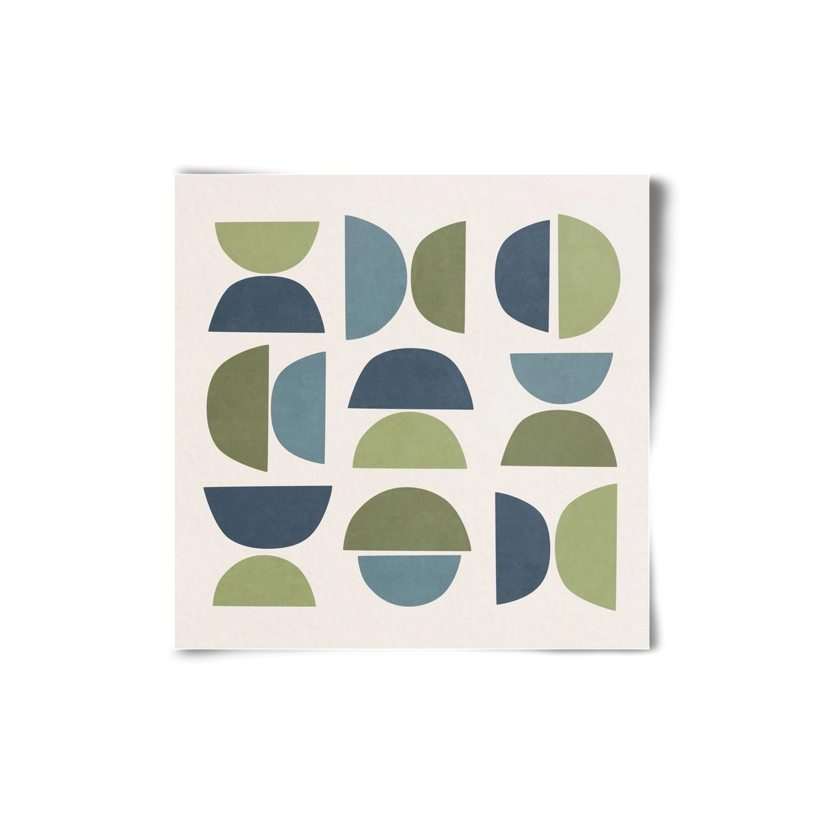 MINIMAL GEOMETIC ART 03, 20x20 cm, Keret nélkül