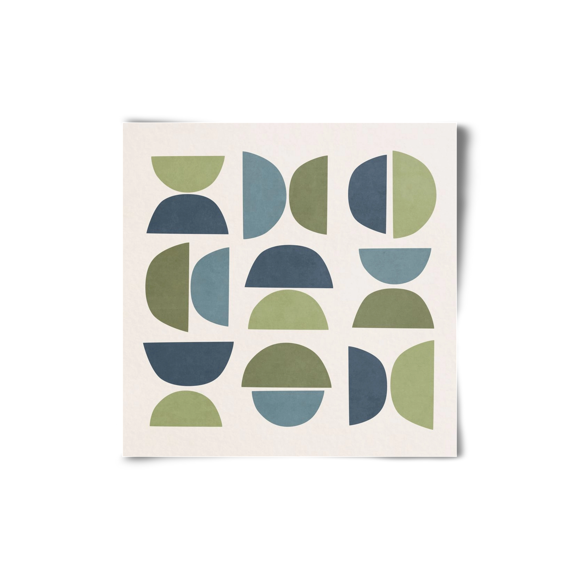 MINIMAL GEOMETIC ART 03, 20x20 cm, Keret nélkül