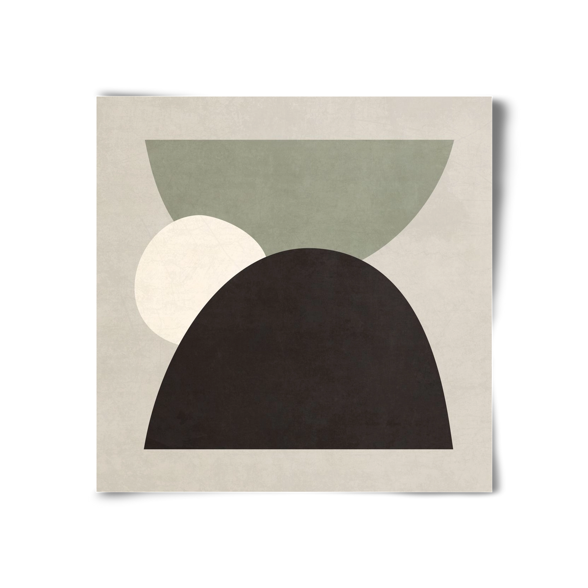 ABSTRACT ART - GEOMETRIC SHAPES 01, 30x30 cm, Keret nélkül