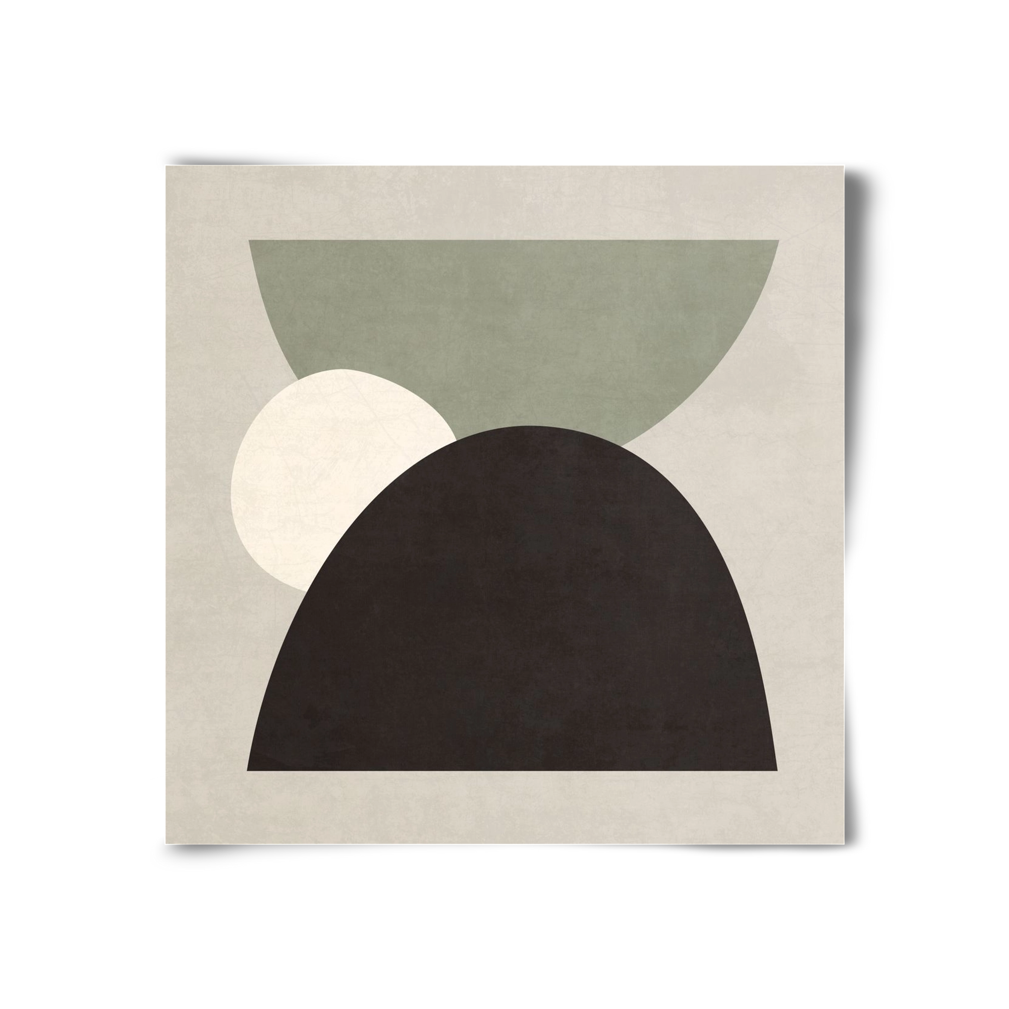 ABSTRACT ART - GEOMETRIC SHAPES 01, 30x30 cm, Keret nélkül