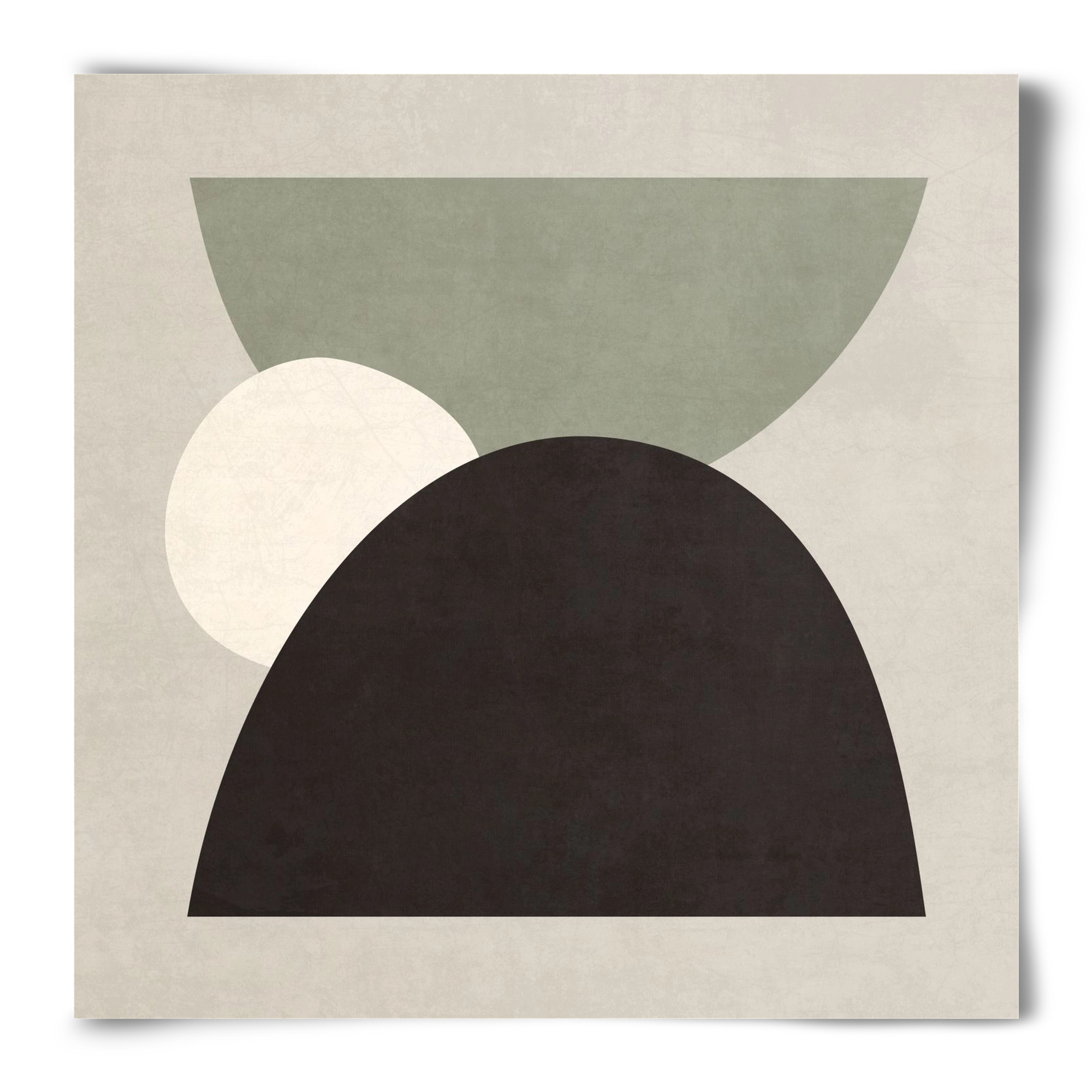 ABSTRACT ART - GEOMETRIC SHAPES 01, 50x50 cm, Keret nélkül