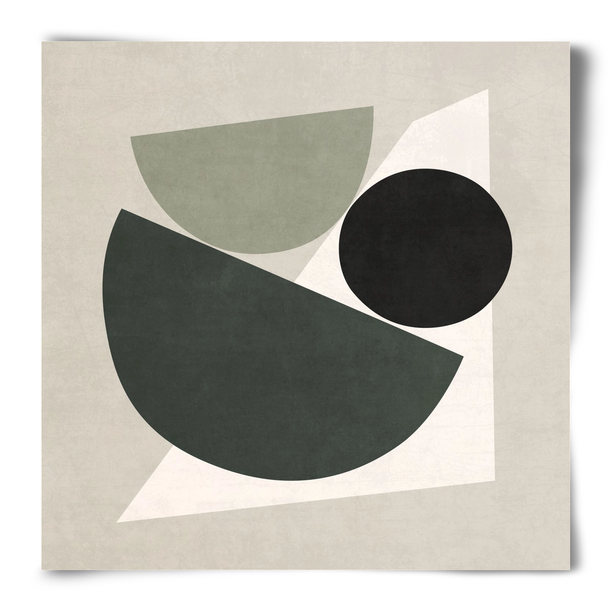 ABSTRACT ART - GEOMETRIC SHAPES 04, 50x50 cm, Keret nélkül