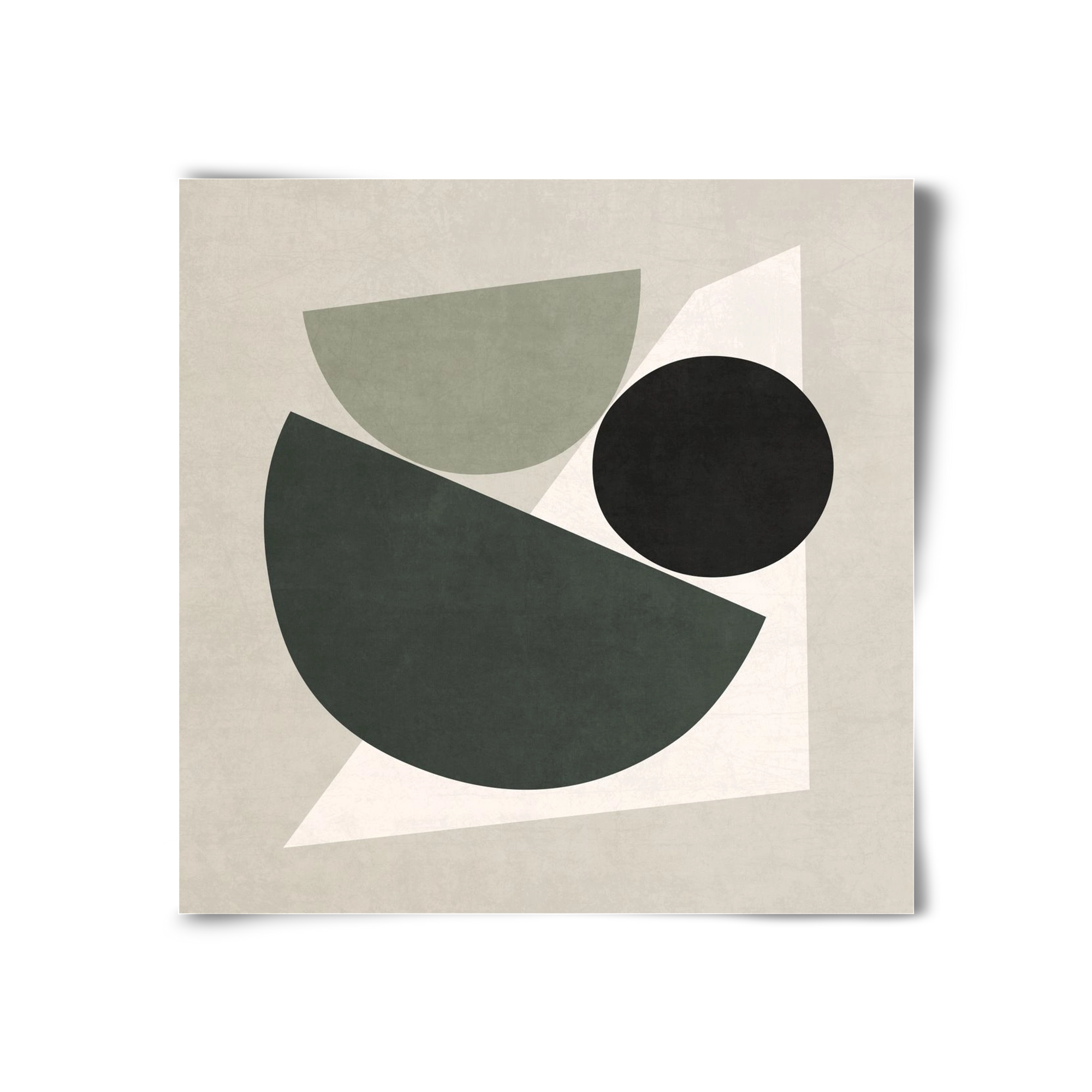 ABSTRACT ART - GEOMETRIC SHAPES 04, 30x30 cm, Keret nélkül