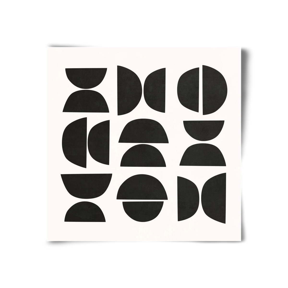 MINIMAL GEOMETIC ART 04, 30x30 cm, Keret nélkül