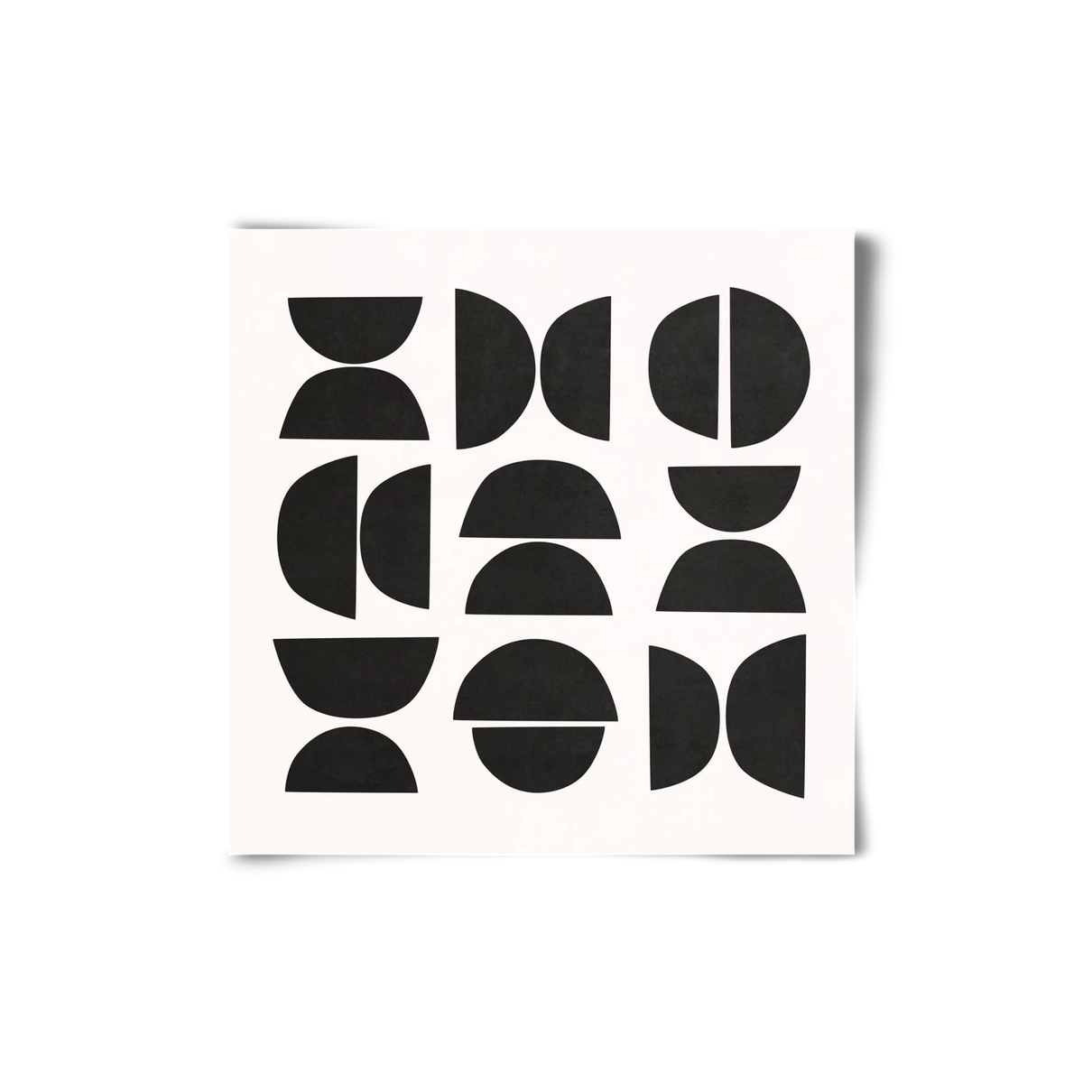 MINIMAL GEOMETIC ART 04, 20x20 cm, Keret nélkül