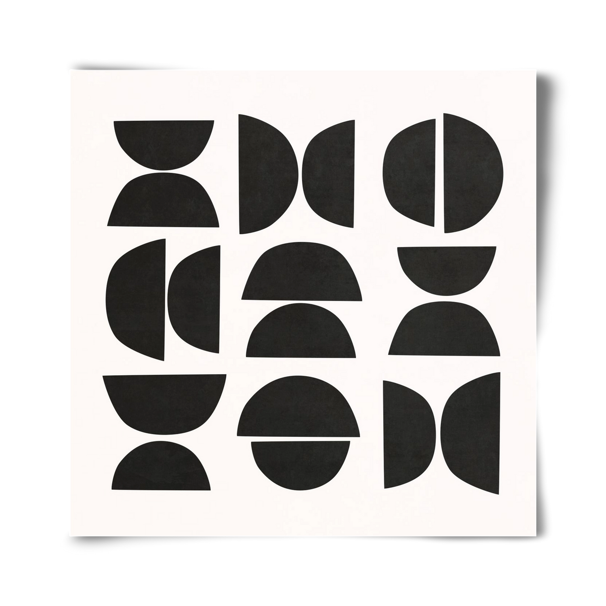 MINIMAL GEOMETIC ART 04, 40x40 cm, Keret nélkül