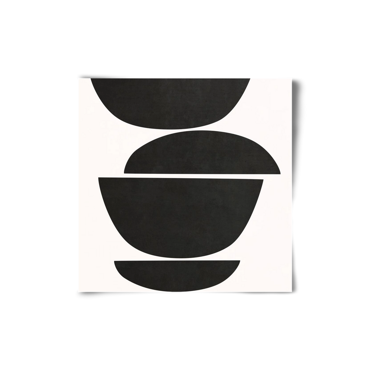 ABSTRACT ART - GEOMETRIC SHAPES 05, 20x20 cm, Keret nélkül