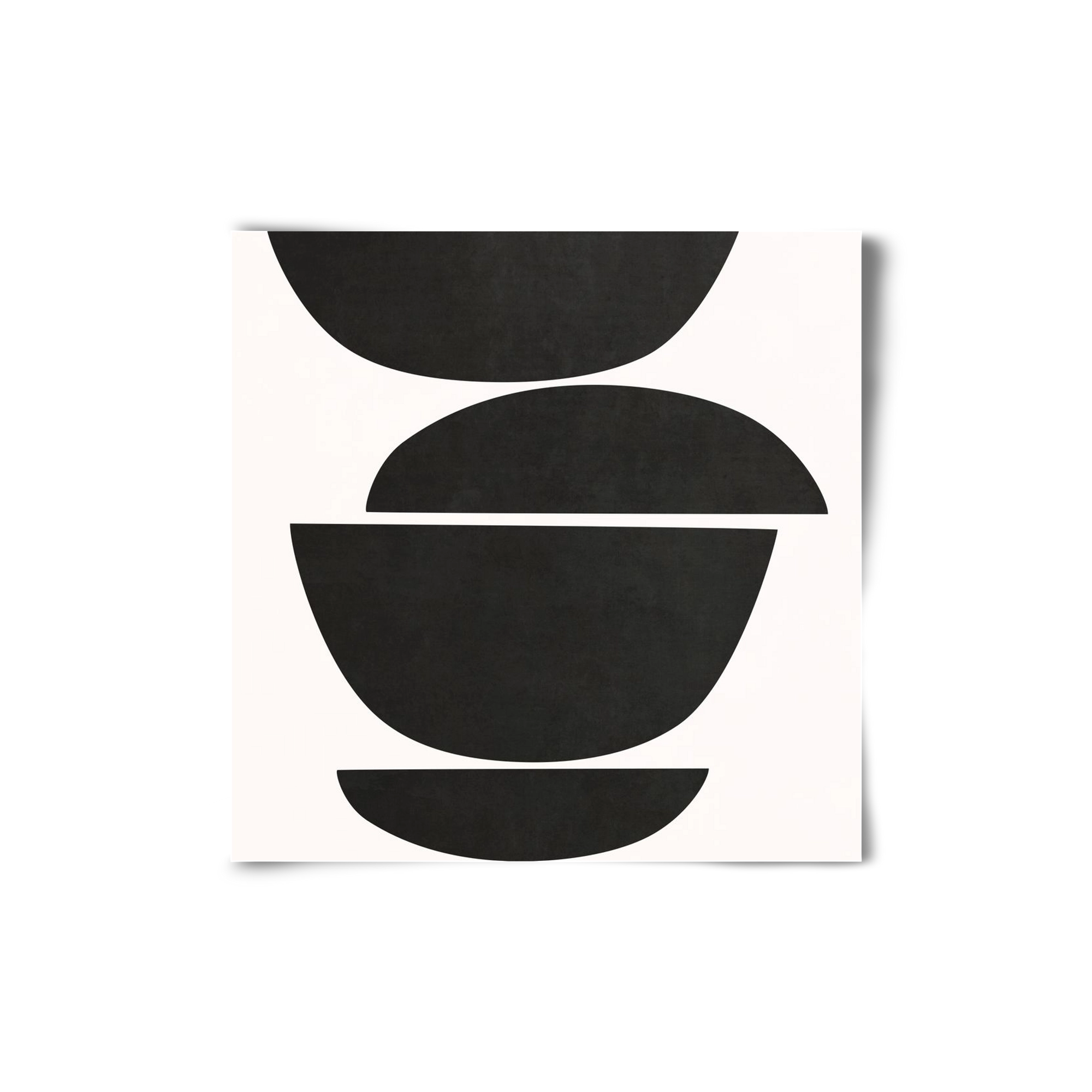 ABSTRACT ART - GEOMETRIC SHAPES 05, 20x20 cm, Keret nélkül