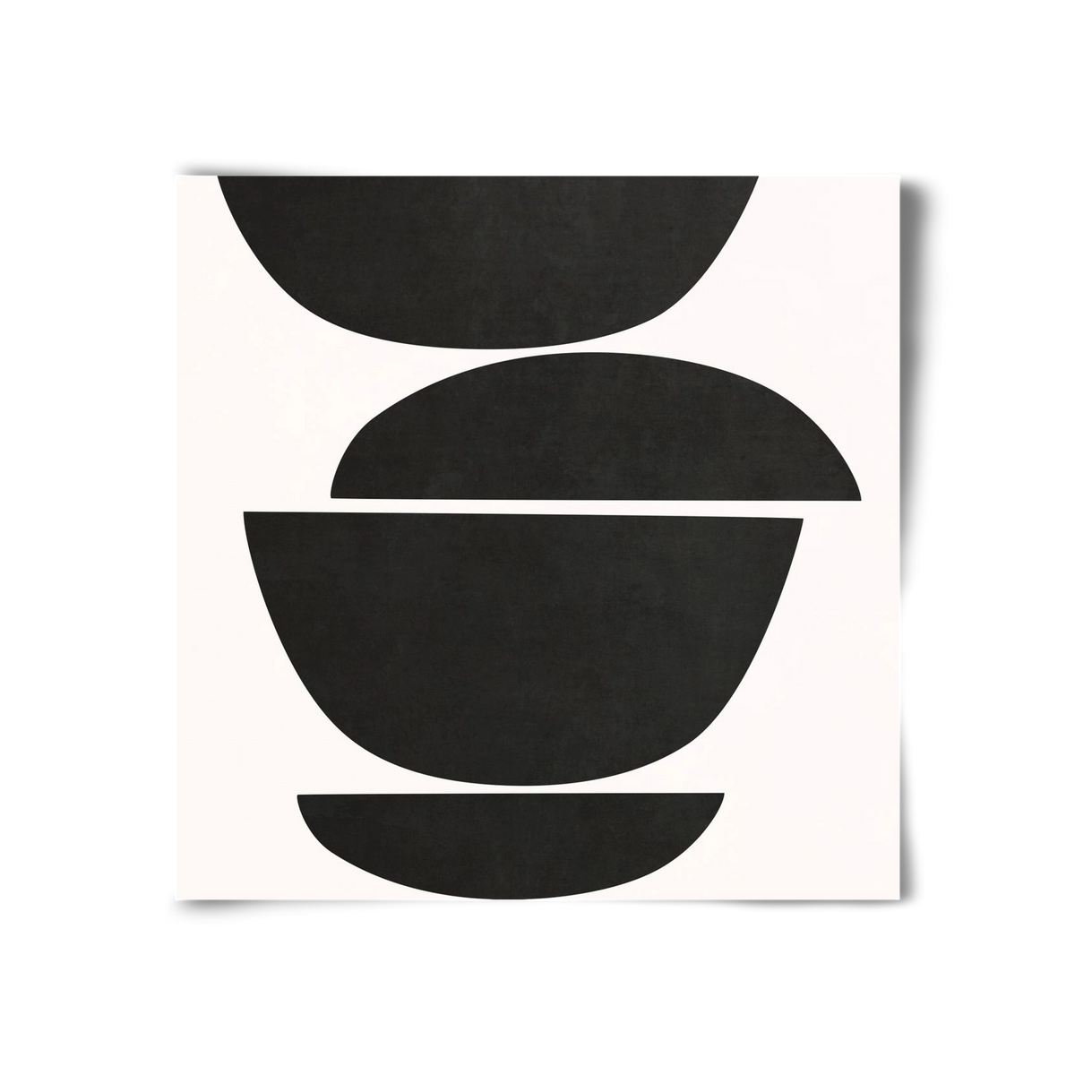 ABSTRACT ART - GEOMETRIC SHAPES 05, 30x30 cm, Keret nélkül