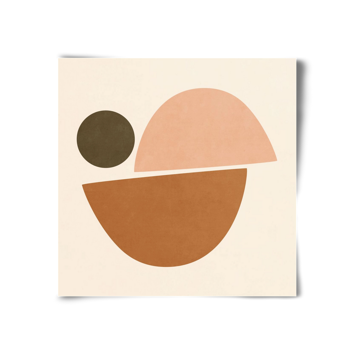 ABSTRACT ART - GEOMETRIC SHAPES 06, 30x30 cm, Keret nélkül