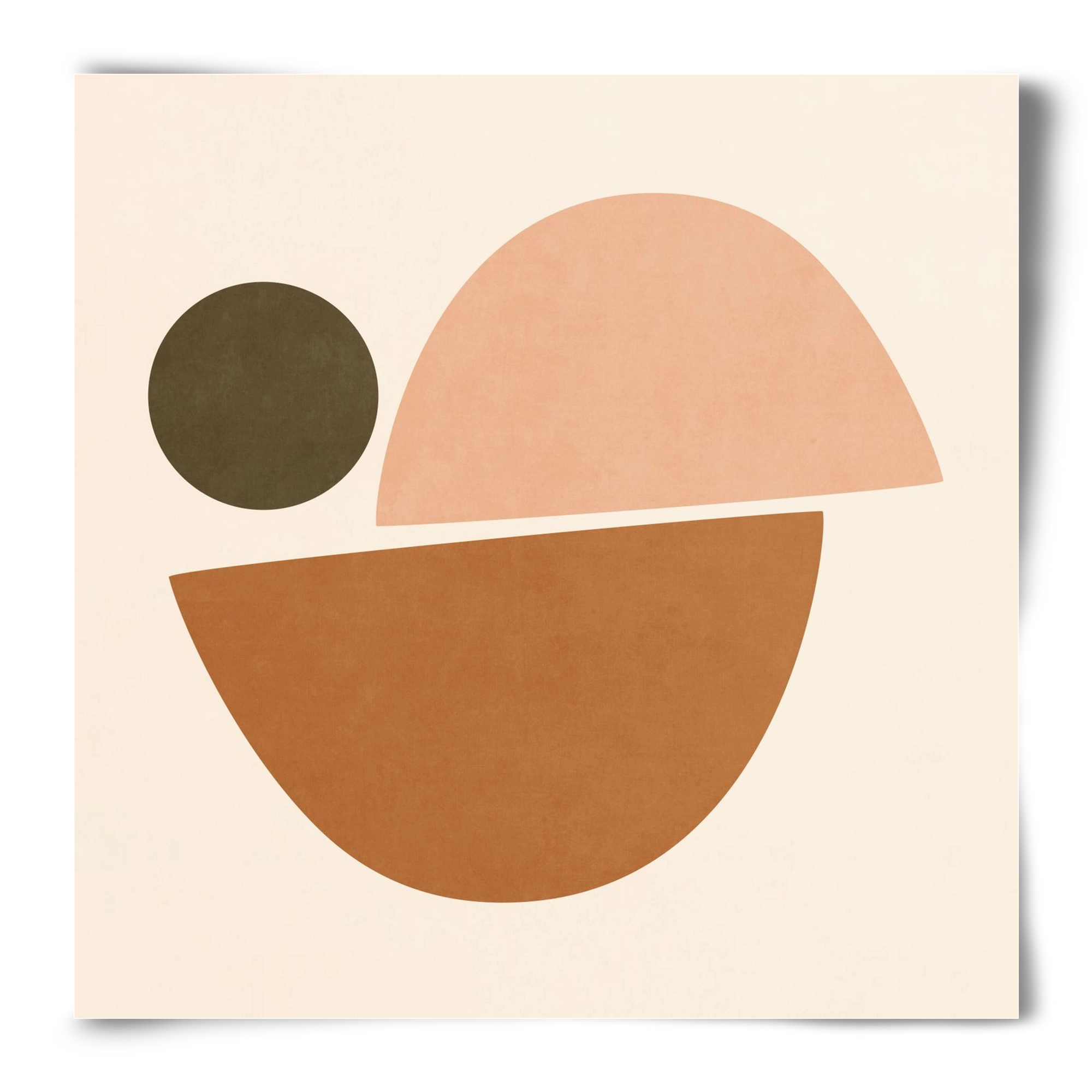 ABSTRACT ART - GEOMETRIC SHAPES 06, 50x50 cm, Keret nélkül