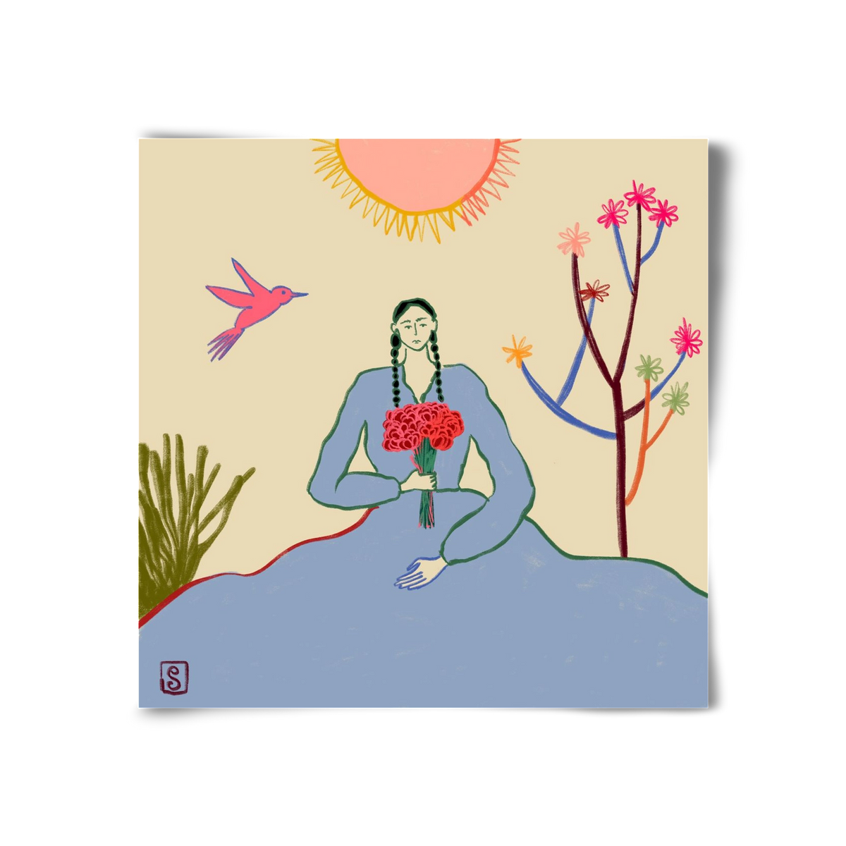 VIRGO, 30x30 cm, Keret nélkül