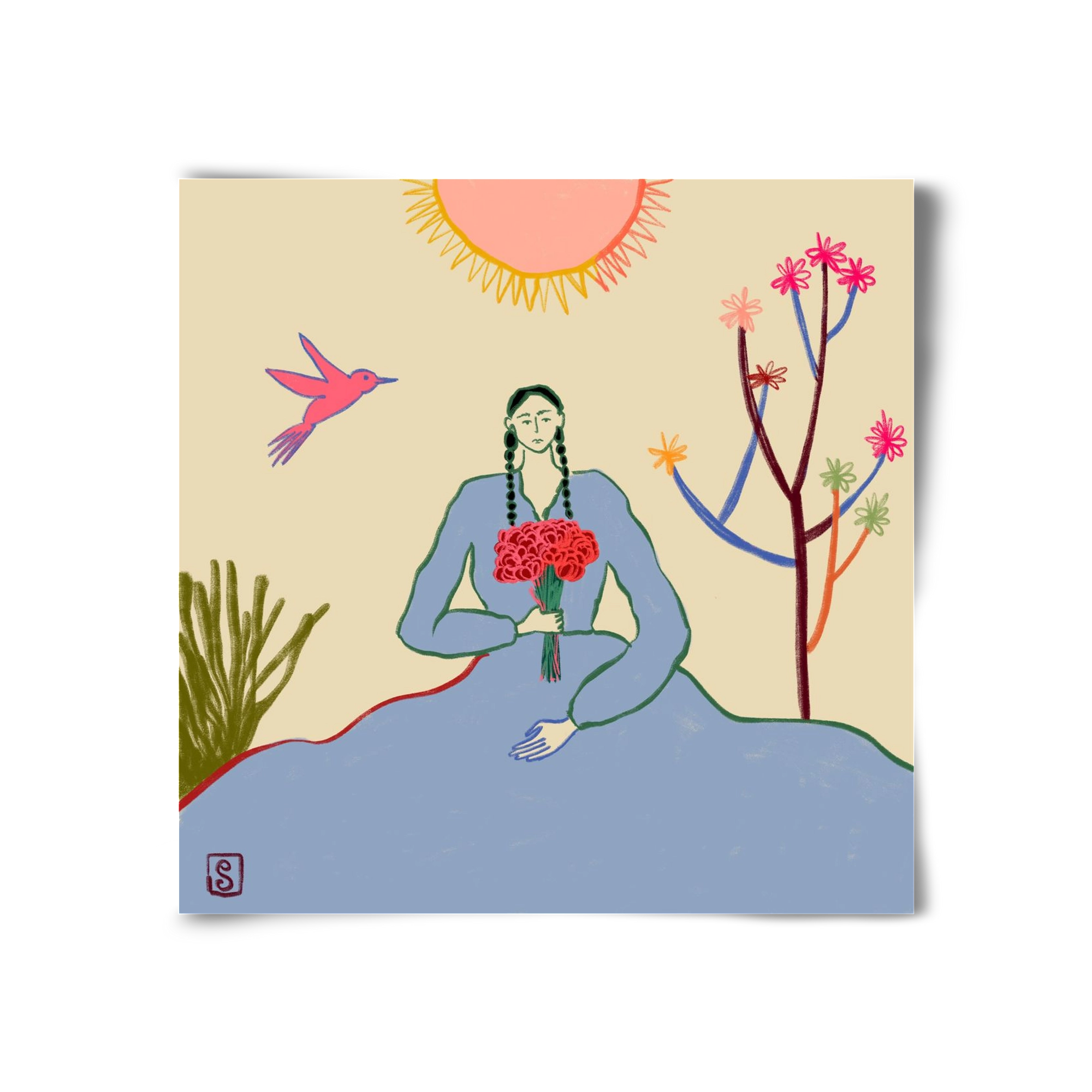 VIRGO, 30x30 cm, Keret nélkül