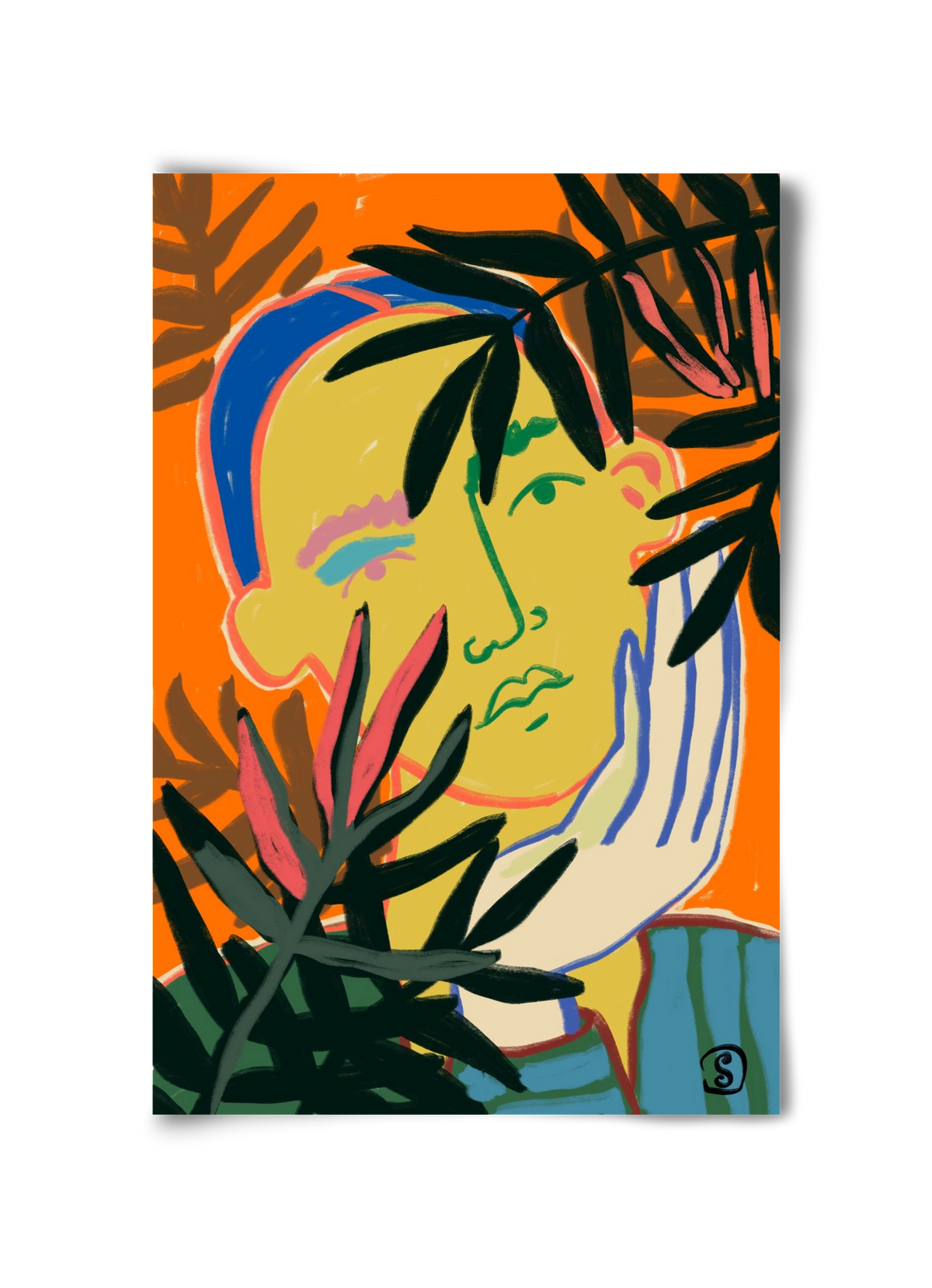 THINKING OF FALL, 30x45 cm, Keret nélkül