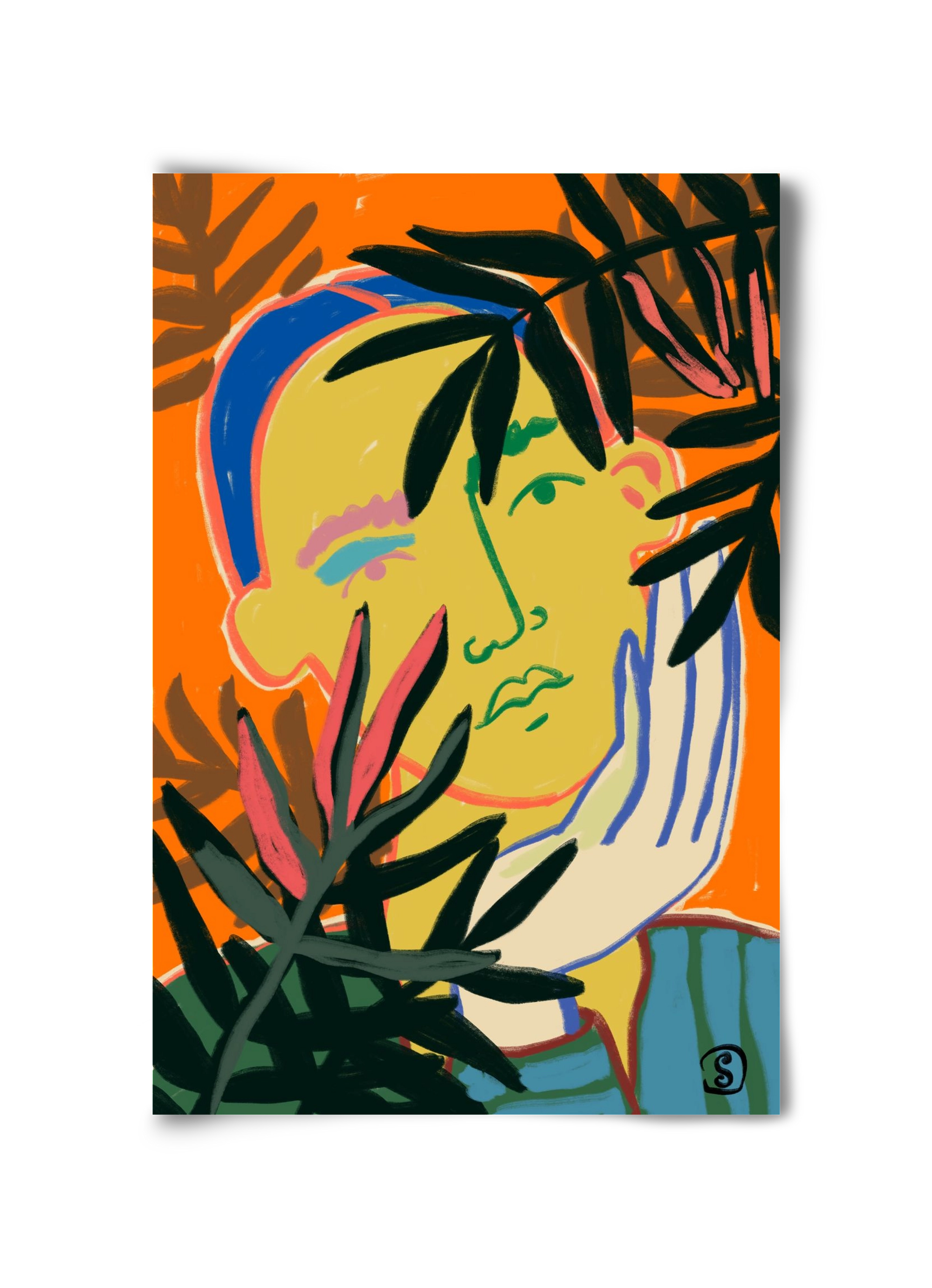 THINKING OF FALL, 30x45 cm, Keret nélkül