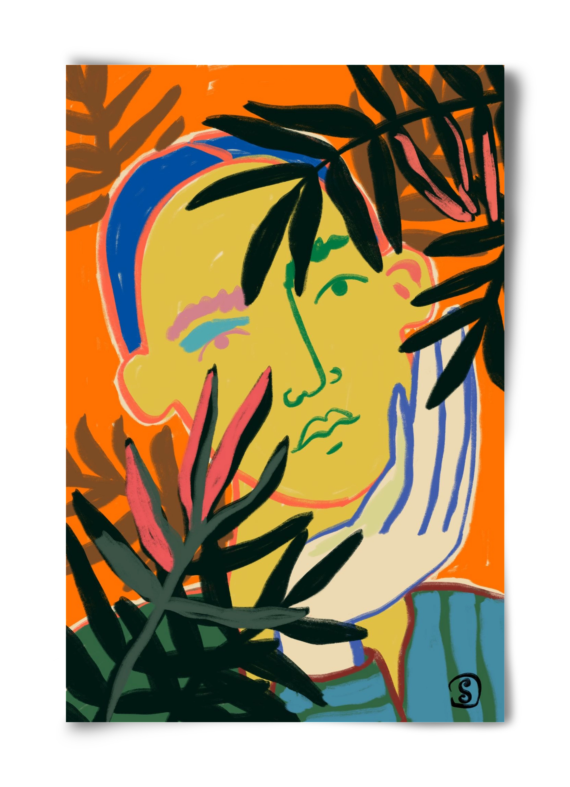 THINKING OF FALL, 40x60 cm, Keret nélkül