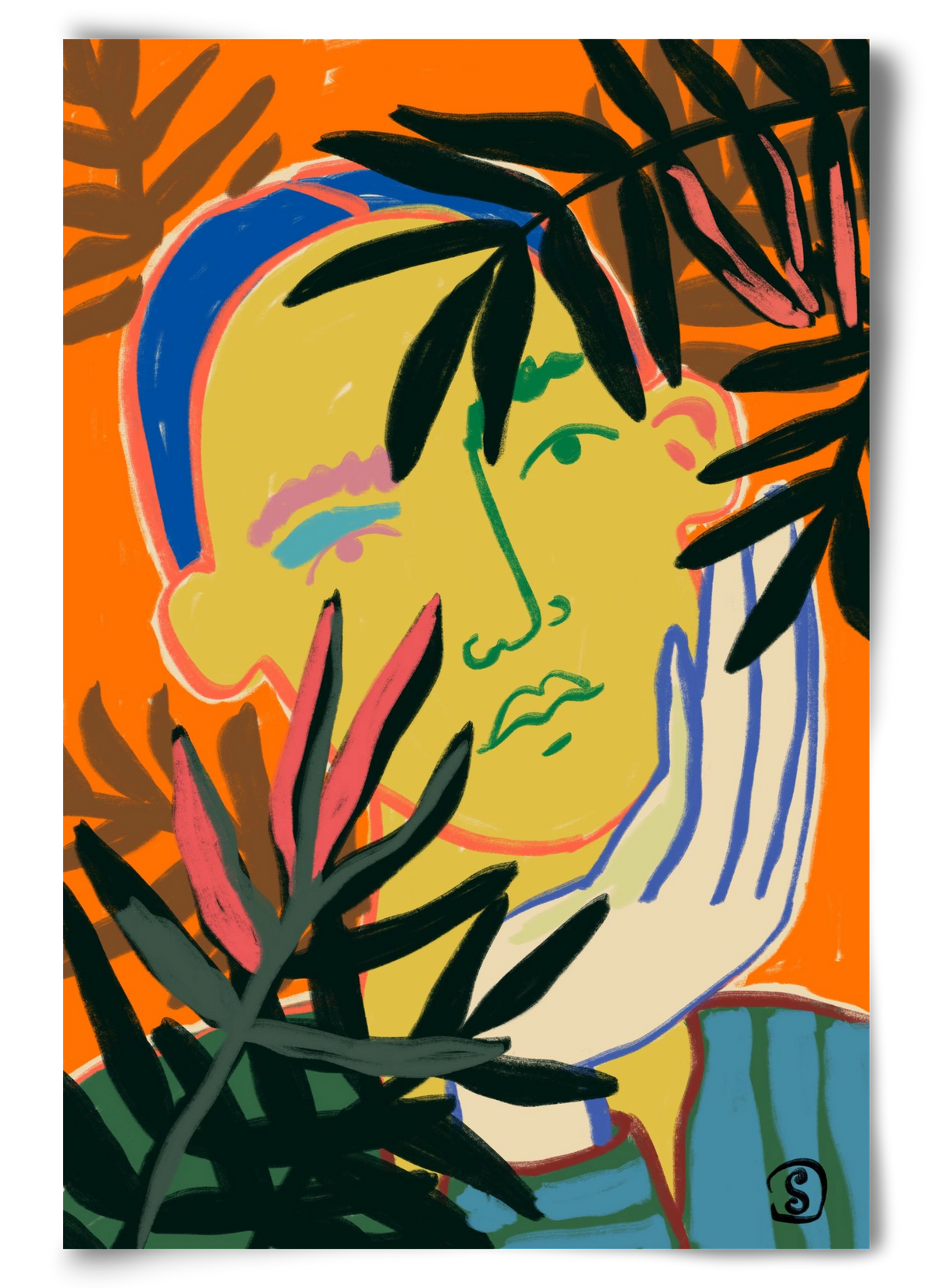 THINKING OF FALL, 60x90 cm, Keret nélkül