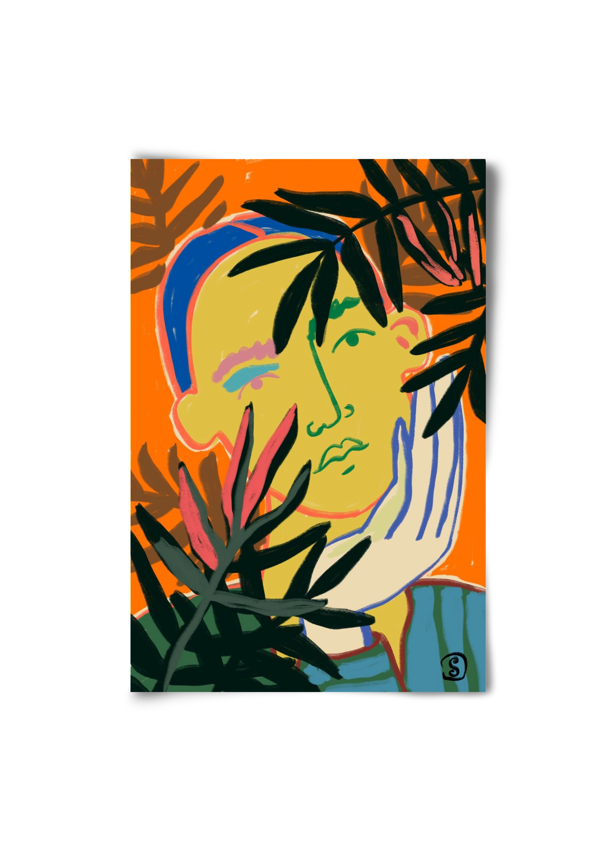 THINKING OF FALL, 20x30 cm, Keret nélkül