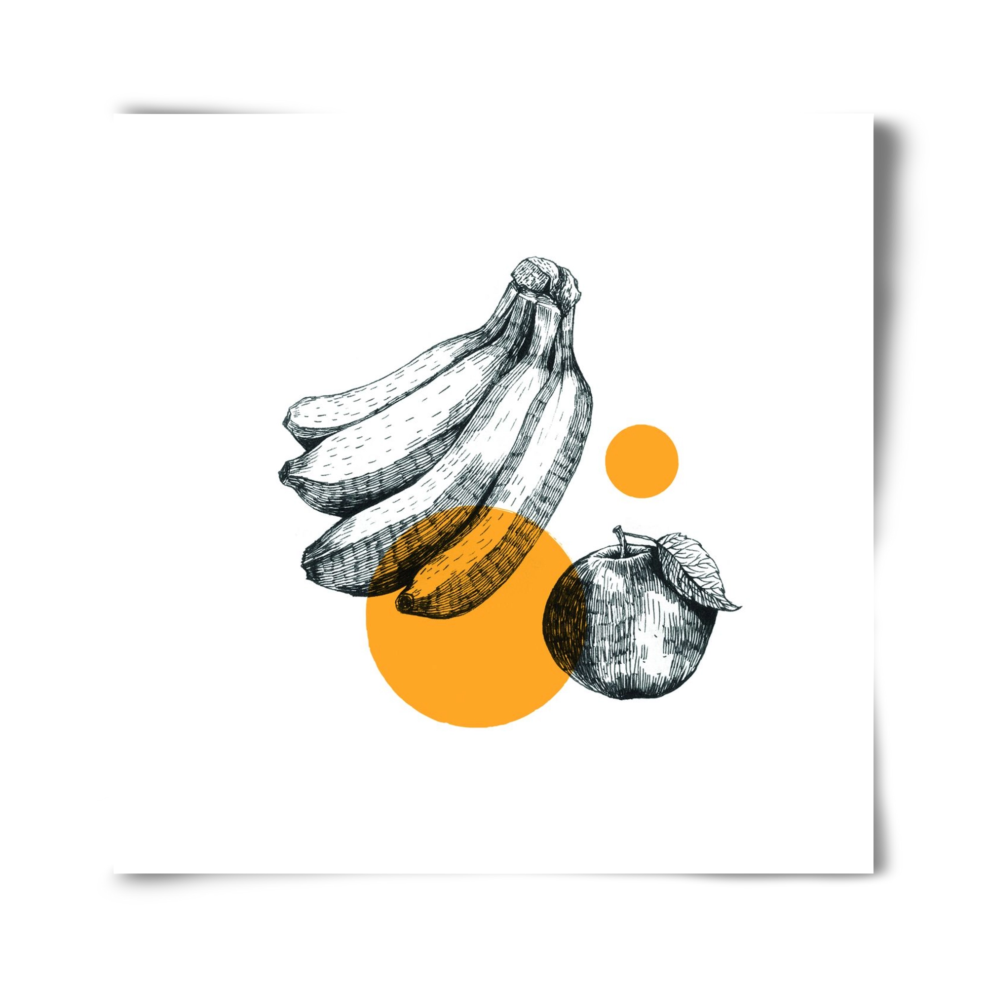 Fruits , 40x40 cm, Keret nélkül